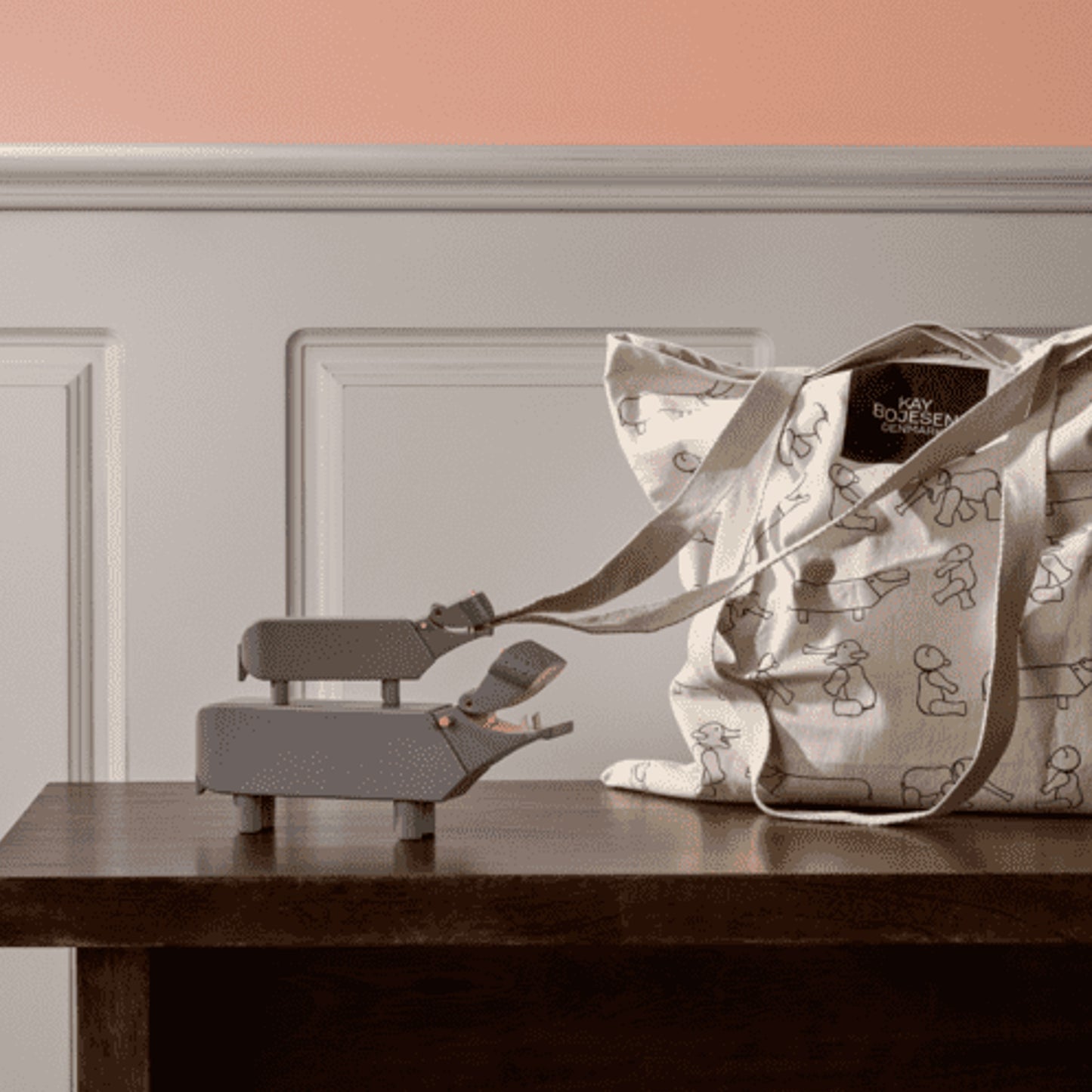 Kay Bojesen Limited Anniversary Edition Hippo Grey