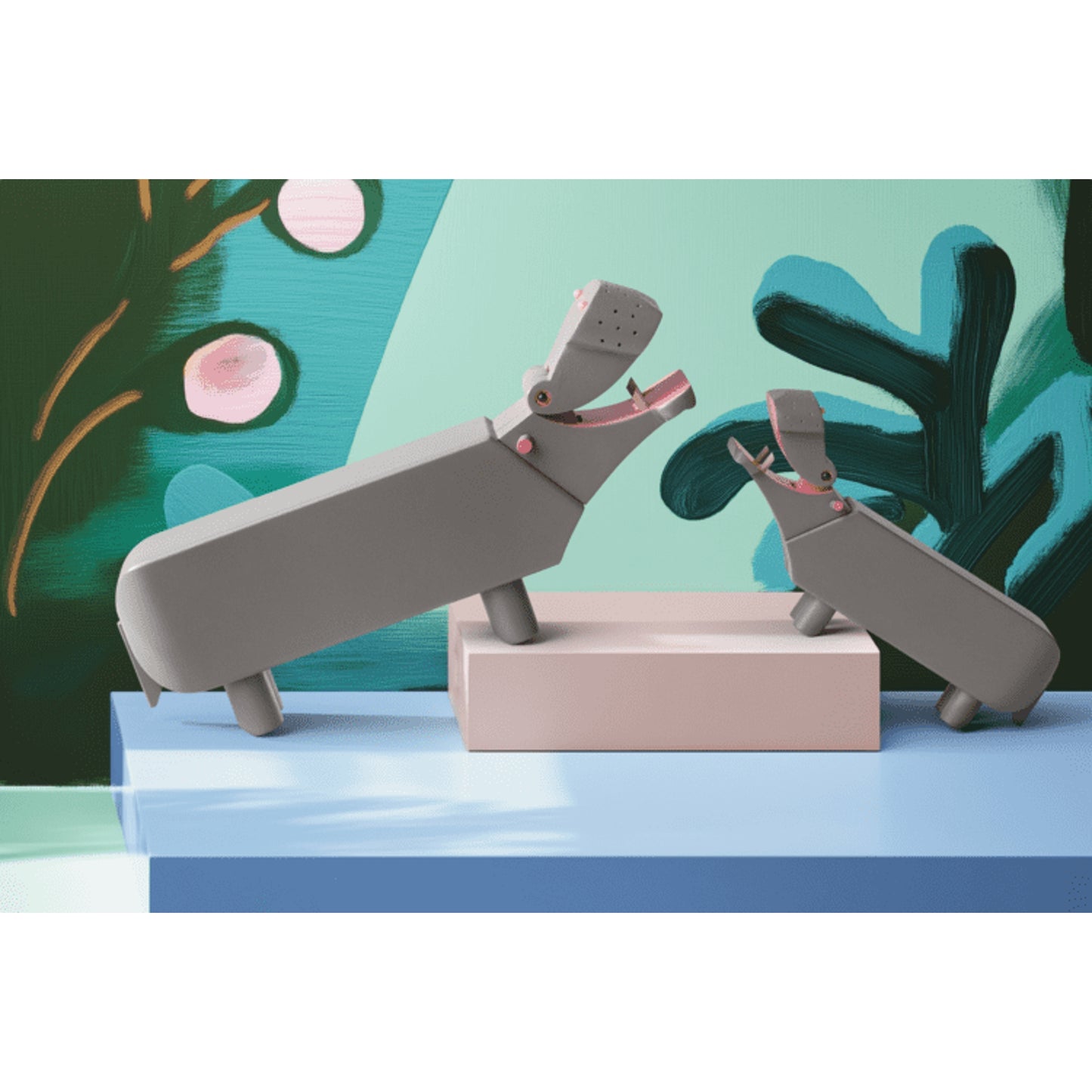 Kay Bojesen Limited Anniversary Edition Hippo Grey