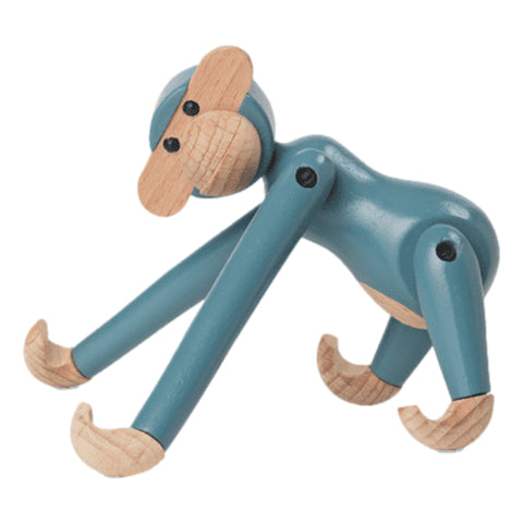 Kay Bojesen Mini Monkey Vintage Blue – Webb's Mid-Century