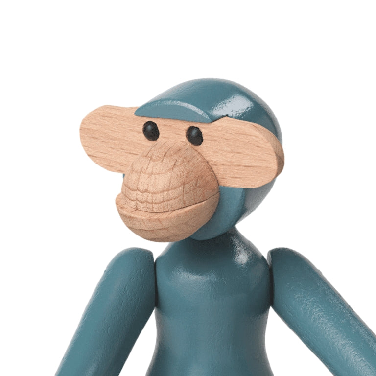 Kay Bojesen Mini Monkey Vintage Blue