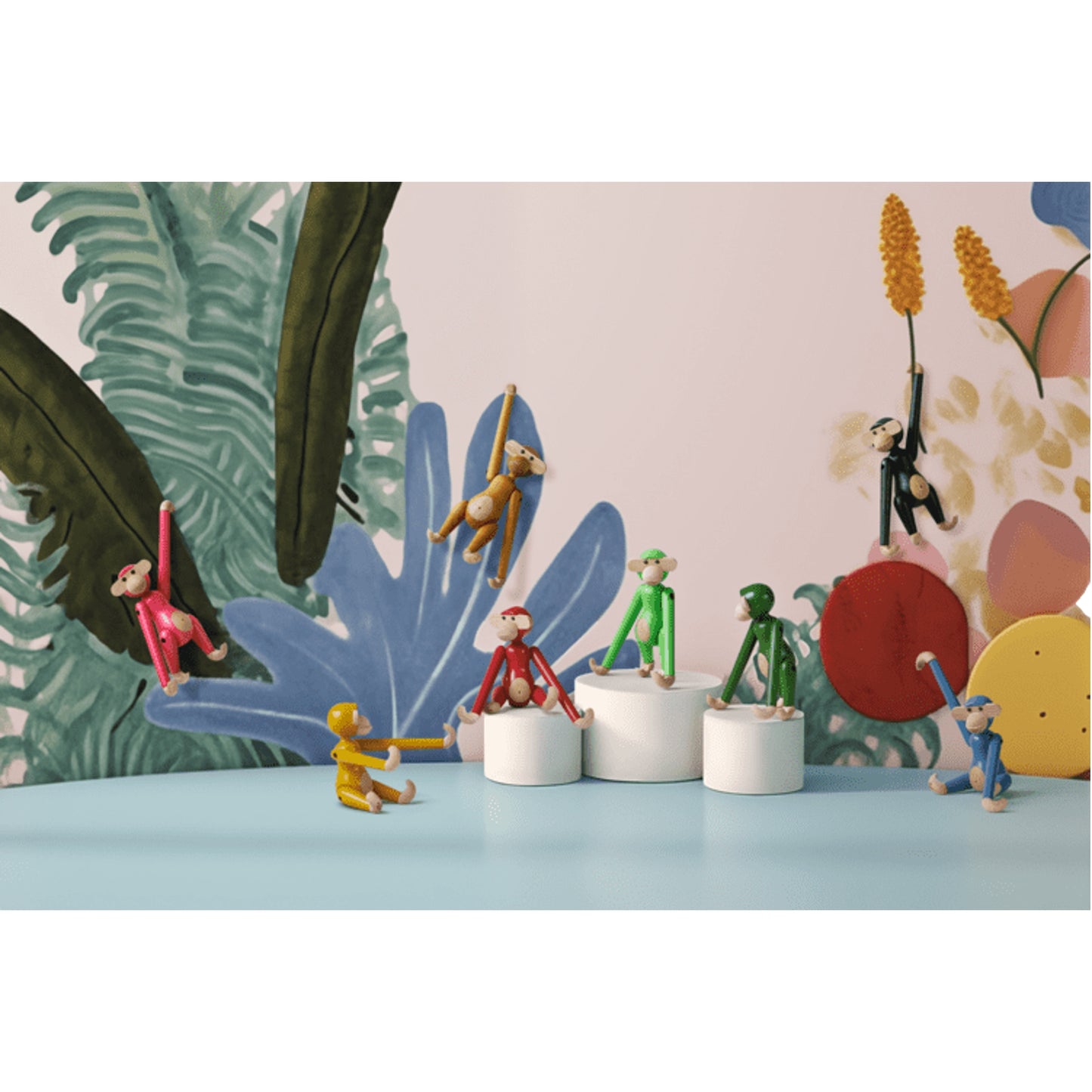 Kay Bojesen Mini Monkey Vintage Light Green