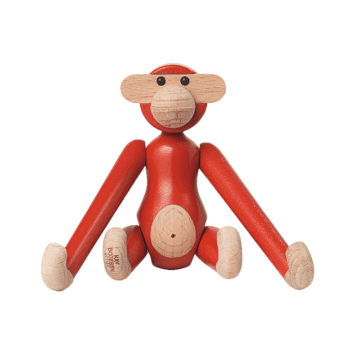 Kay Bojesen Mini Monkey (1951) Vintage Red