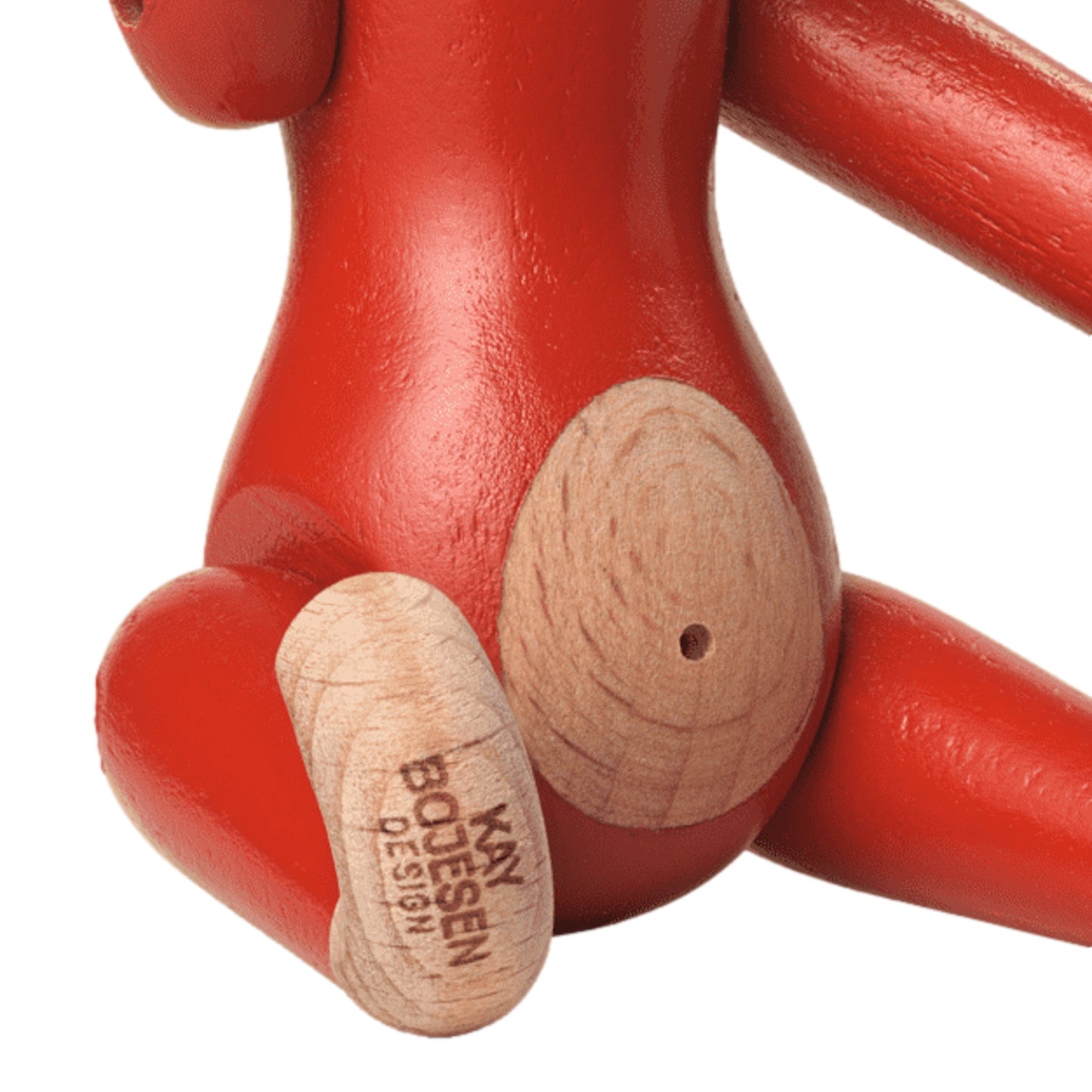 Kay Bojesen Mini Monkey Vintage Red