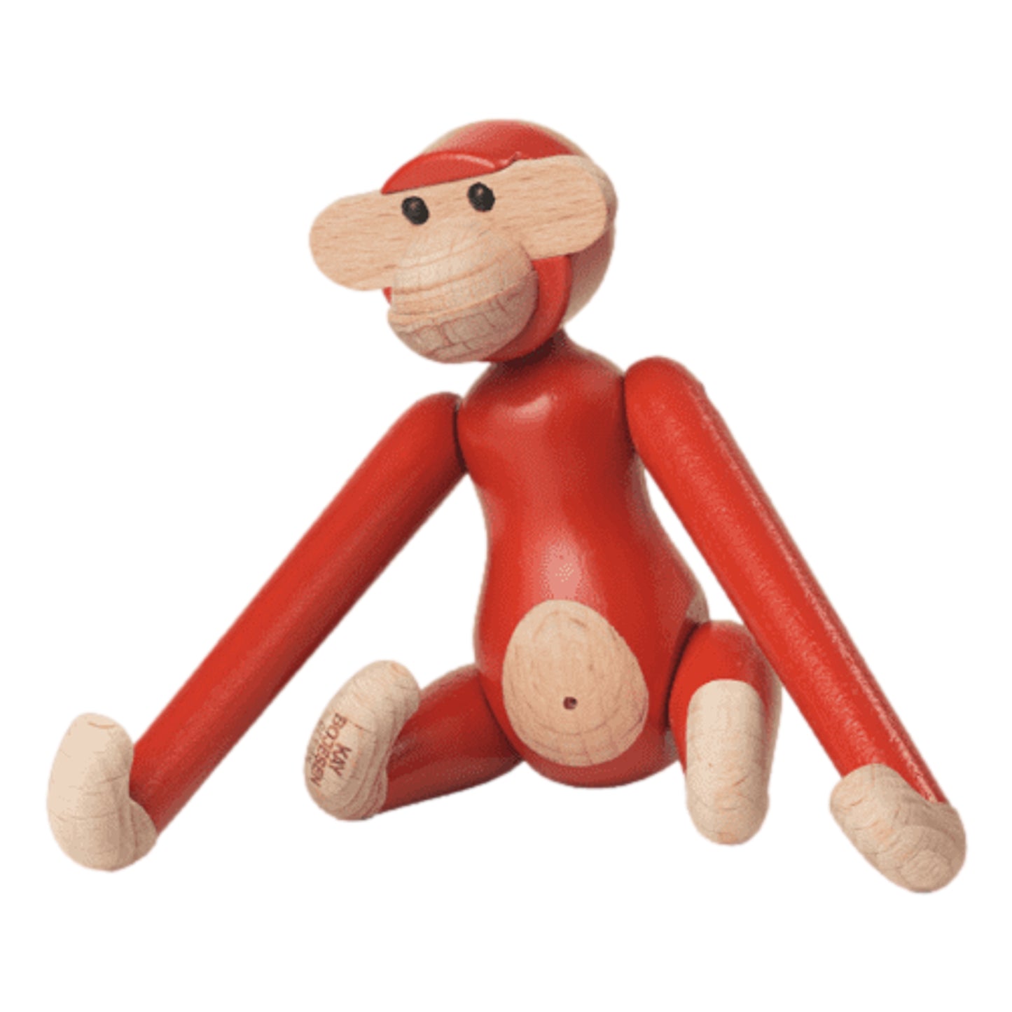 Kay Bojesen Mini Monkey Vintage Red