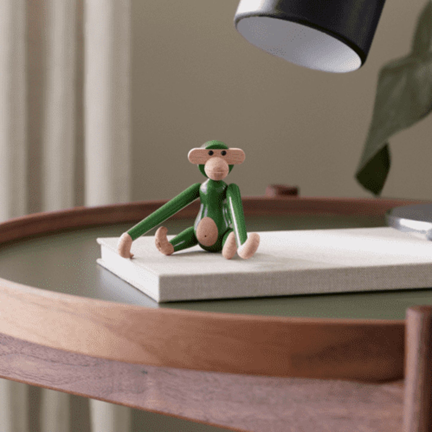 Kay Bojesen Mini Monkey Vintage Green