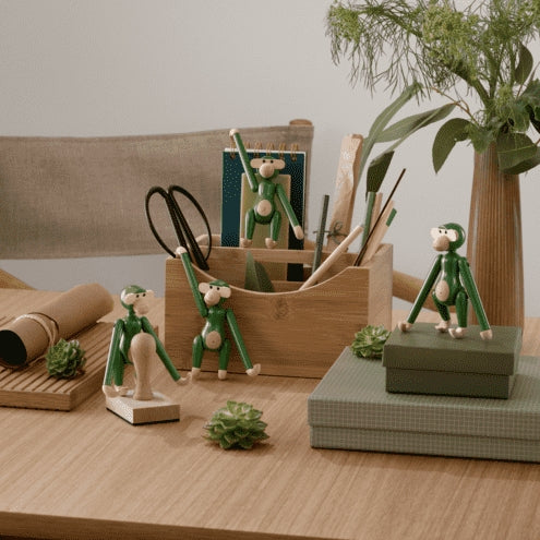 Kay Bojesen Mini Monkey Vintage Green