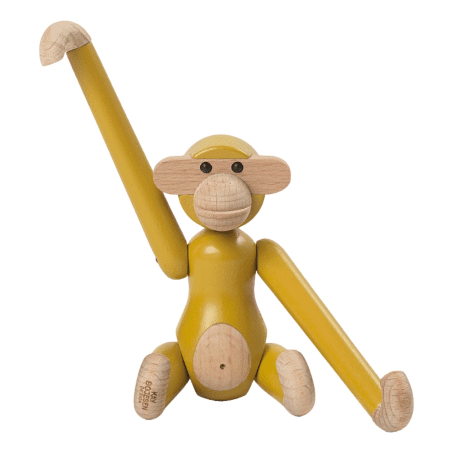 Kay Bojesen Mini Monkey Vintage Yellow