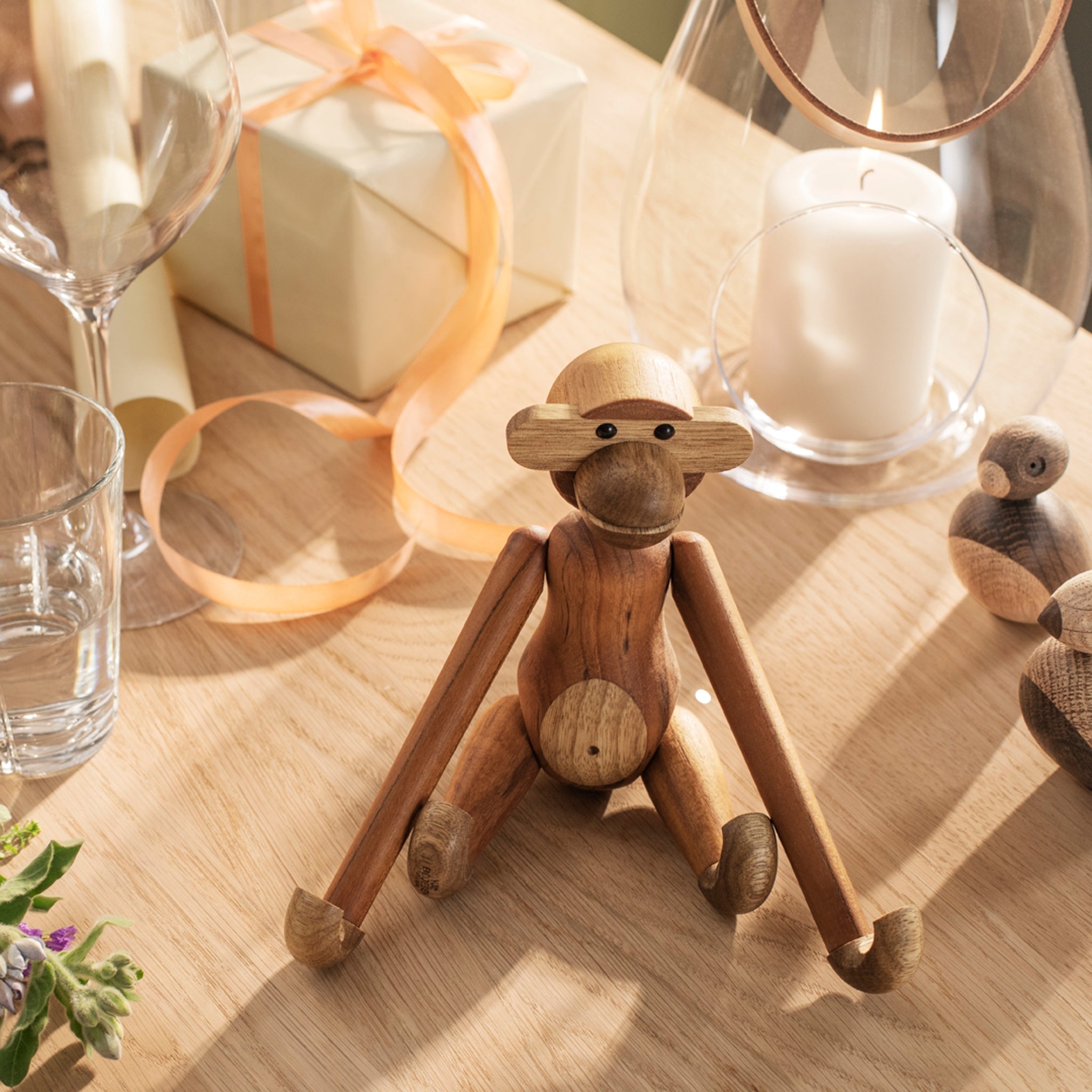 Kay Bojesen Monkey Teak & Limba | Iconic Danish Design Since 1951