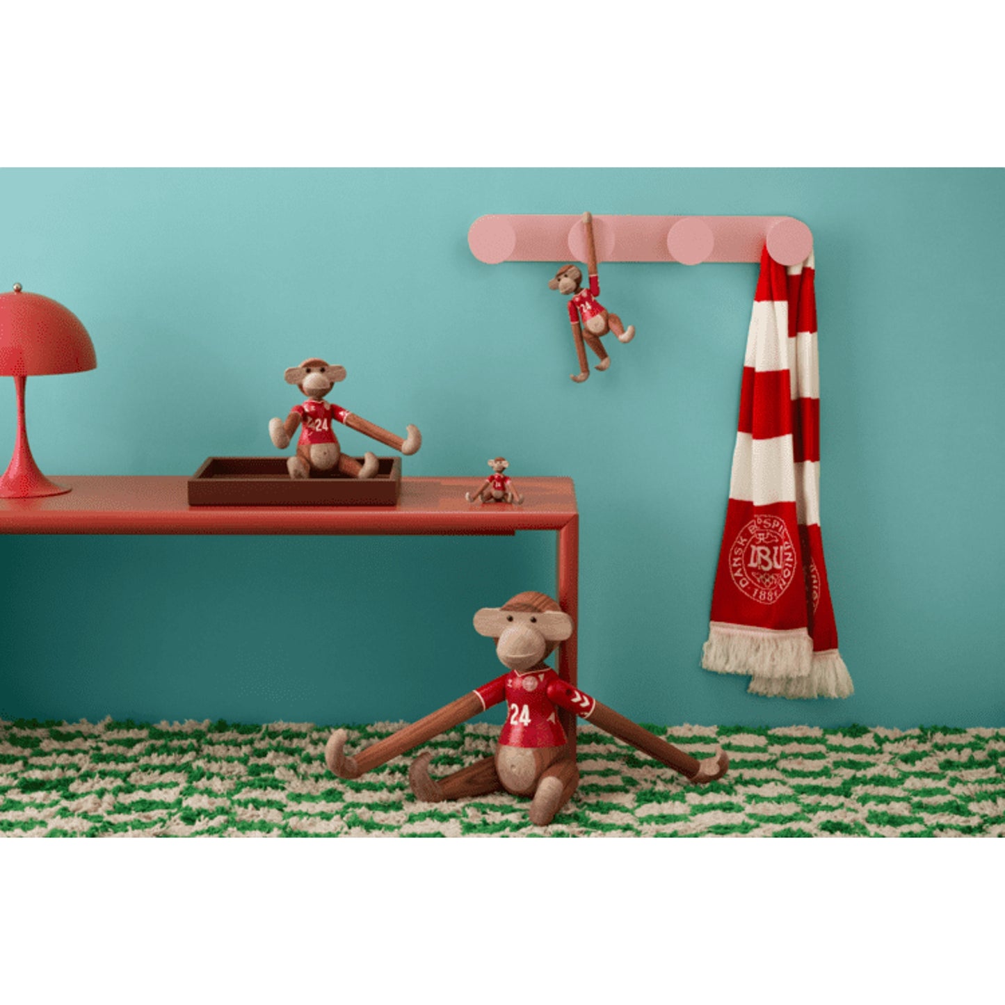 Kay Bojesen X DBU 2024 Women's Jersey Teak & Limba Monkey