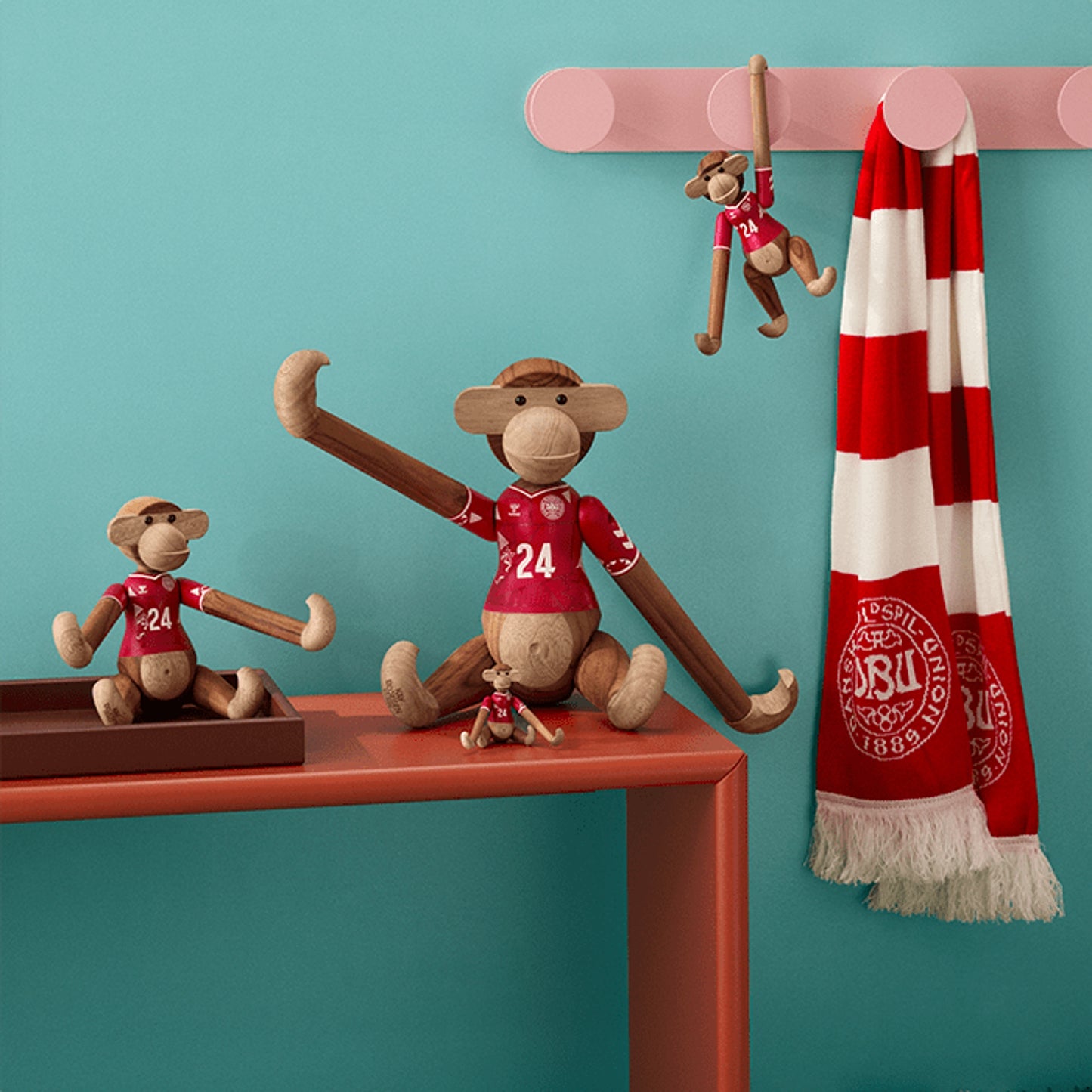 Kay Bojesen X DBU 2024 Women's Jersey Teak & Limba Monkey