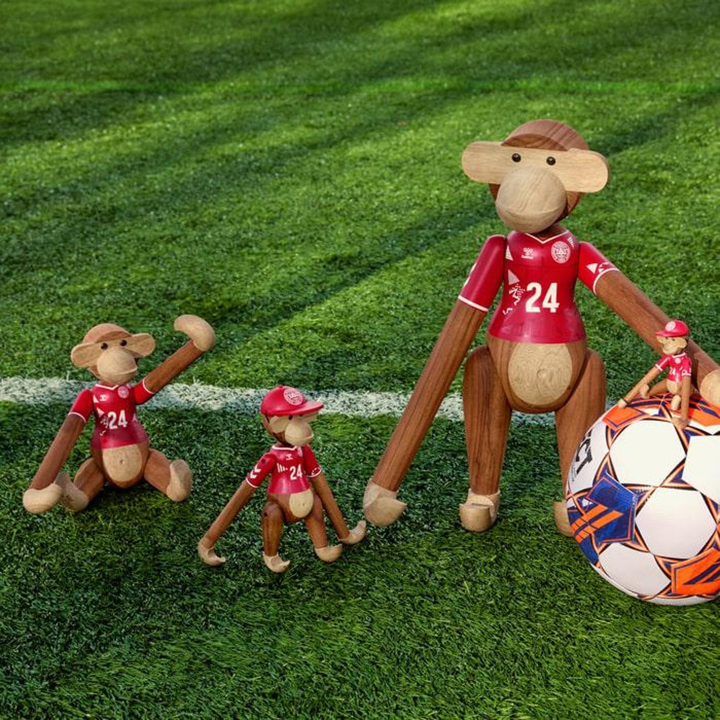 Kay Bojesen X DBU 2024 Women's Jersey Teak & Limba Monkey