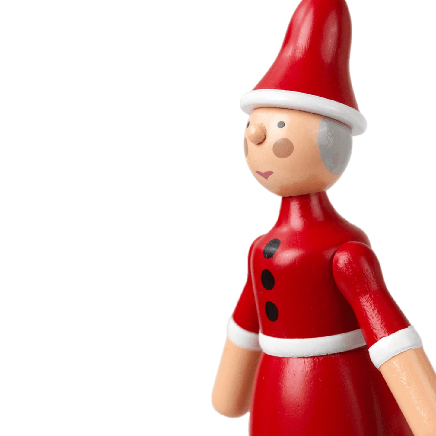 Kay Bojesen Santa Claus And Santa Clare Christmas Tree Decorations