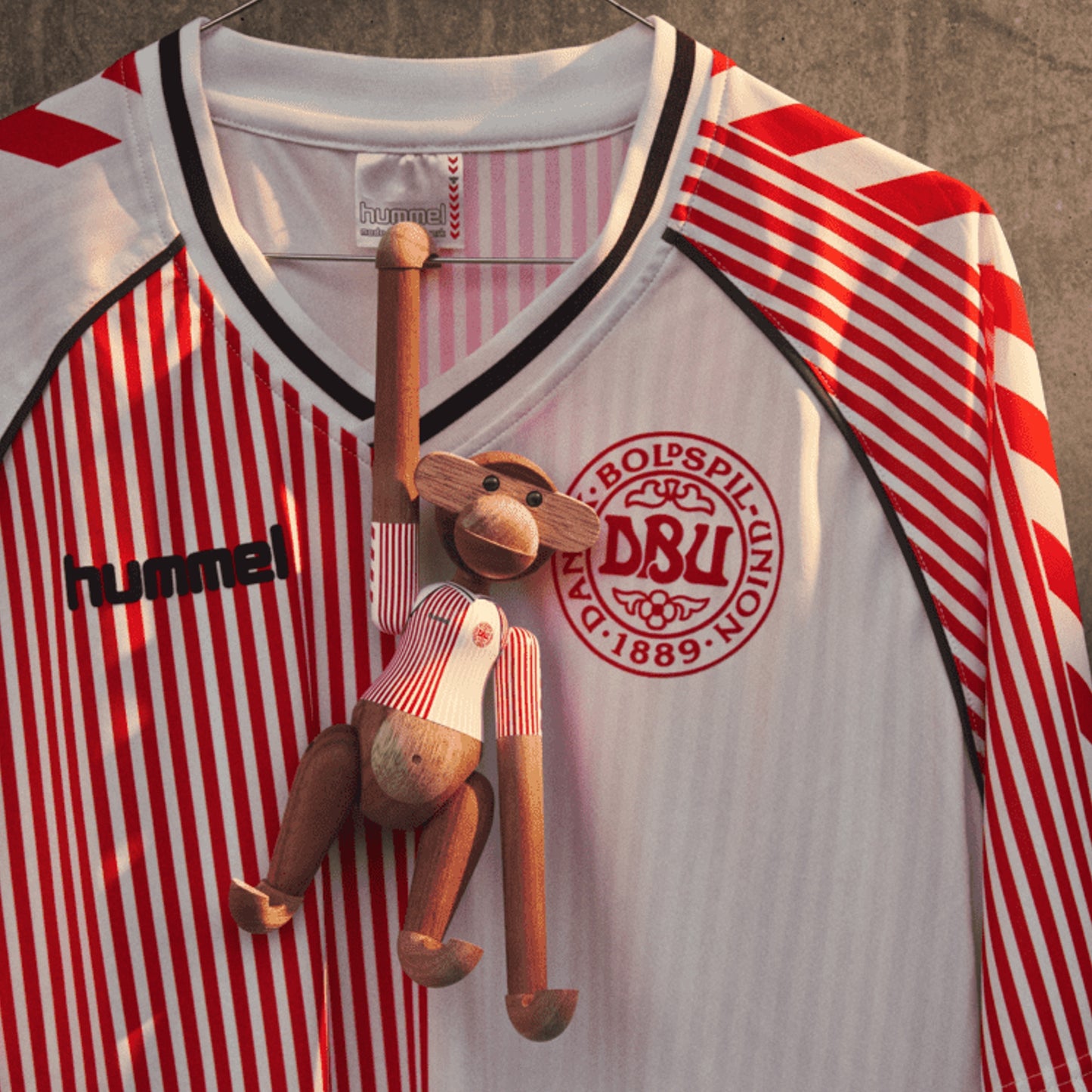 Kay Bojesen X DBU Limited Edition 1986 AWAY Teak & Limba Monkey