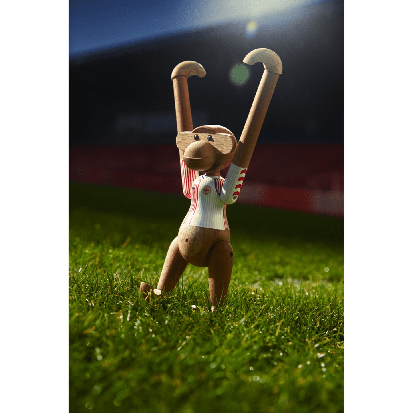 Kay Bojesen X DBU Limited Edition 1986 AWAY Teak & Limba Monkey