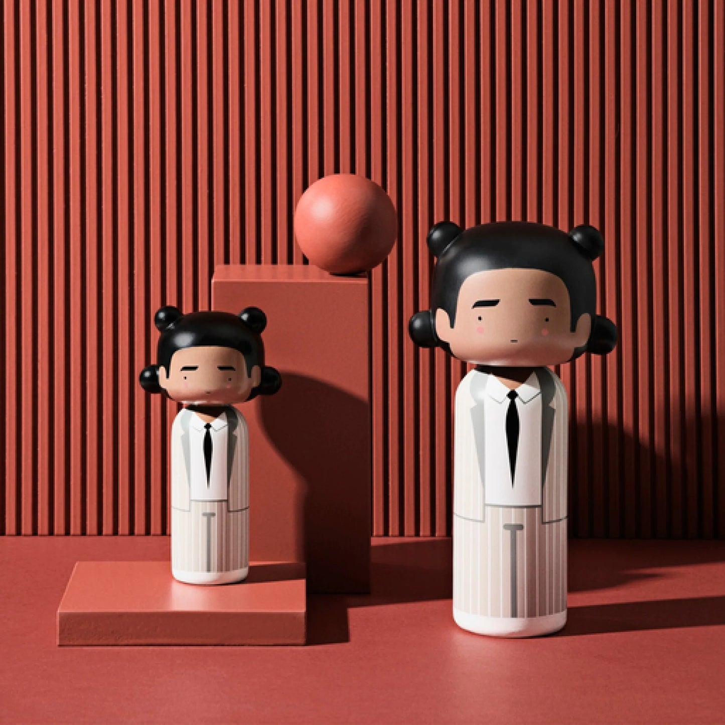 Kokeshi Basquiat Three-point-crown By Lucie Kaas