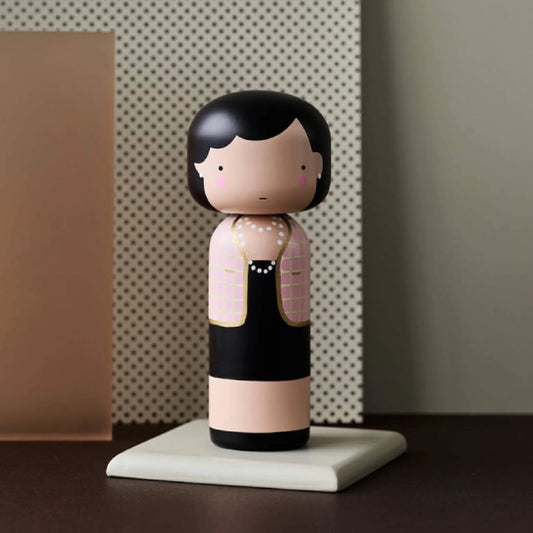 Kokeshi Coco In Pink By Lucie Kaas