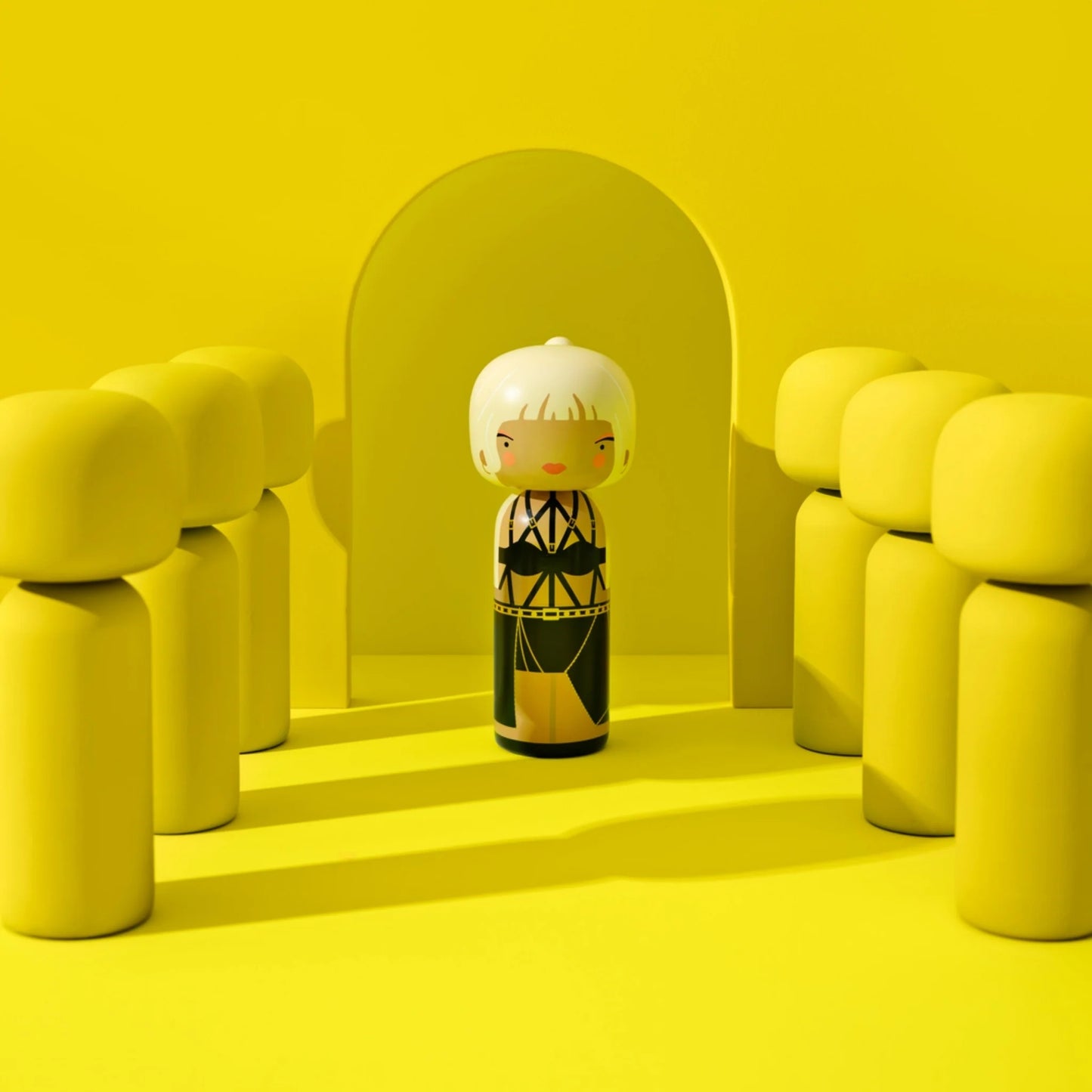 Kokeshi Donatella By Lucie Kaas