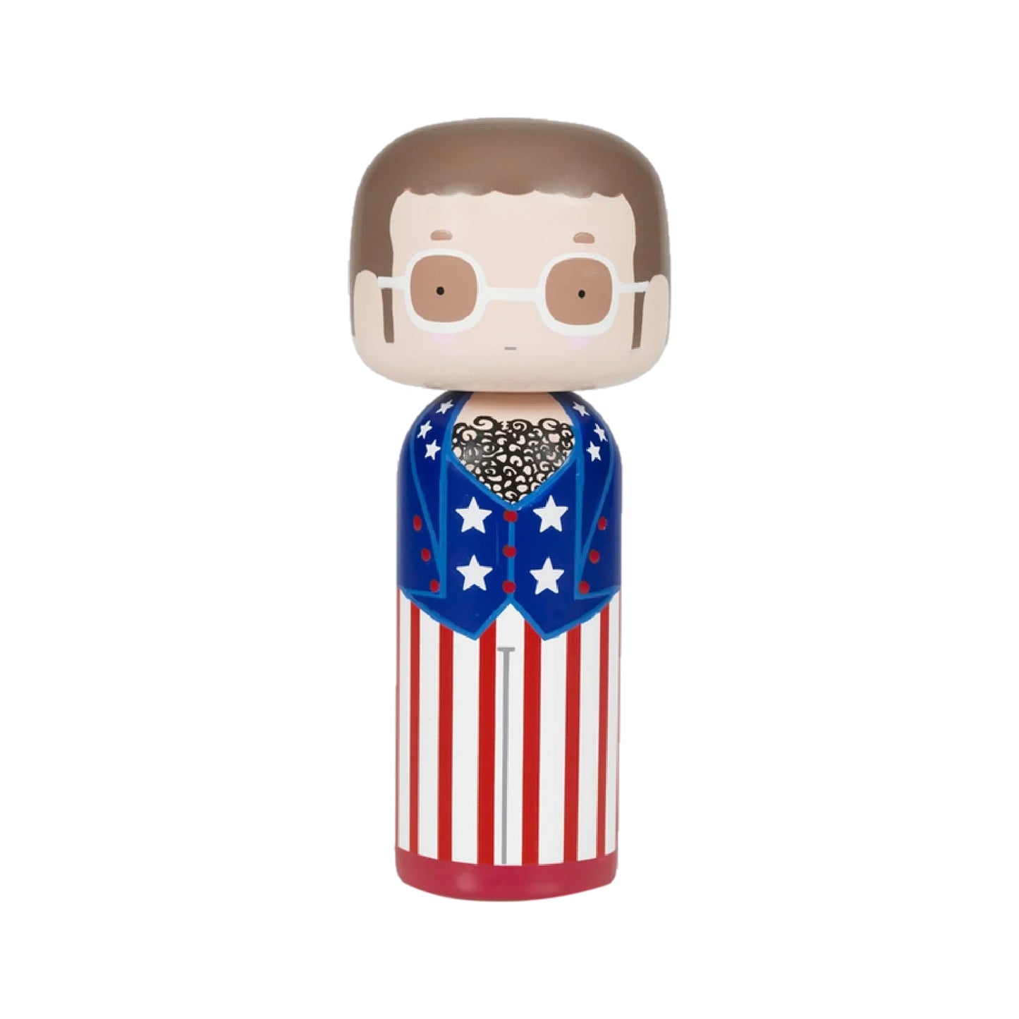 Kokeshi Elton John USA By Lucie Kaas
