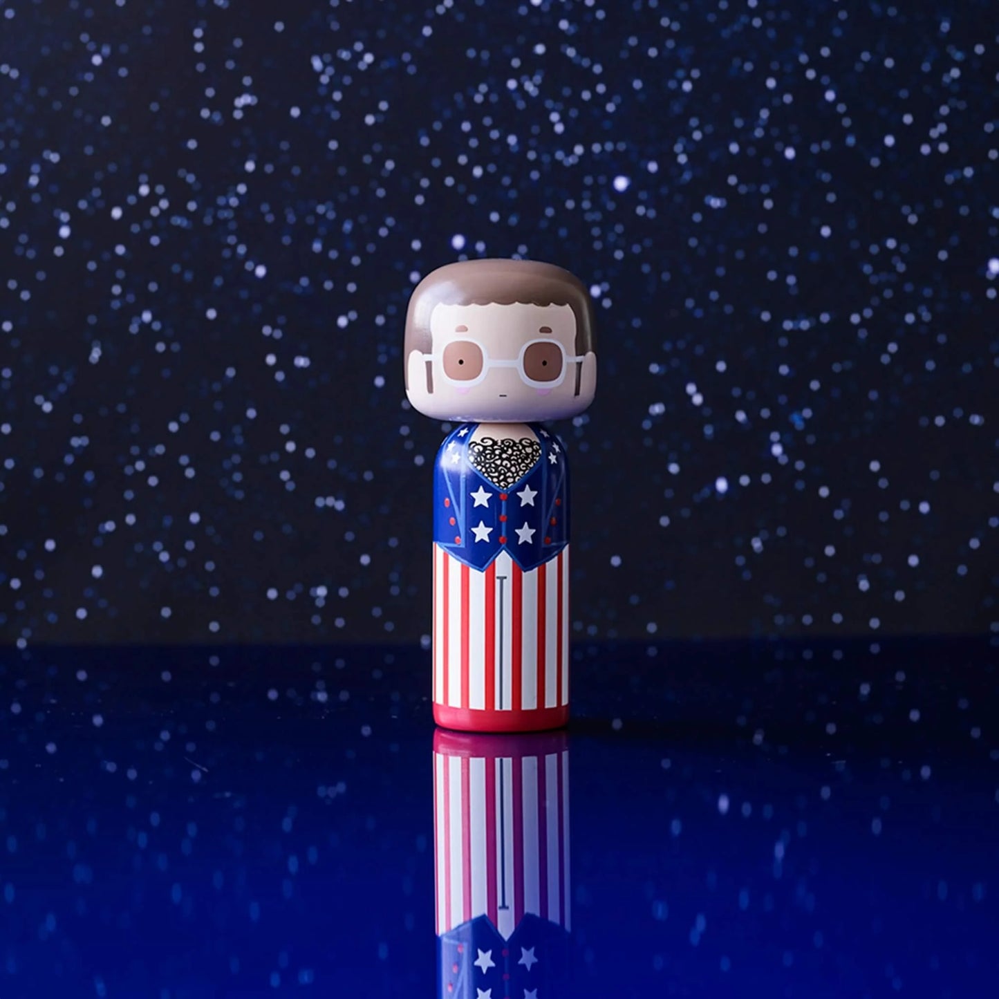 Kokeshi Elton John USA By Lucie Kaas