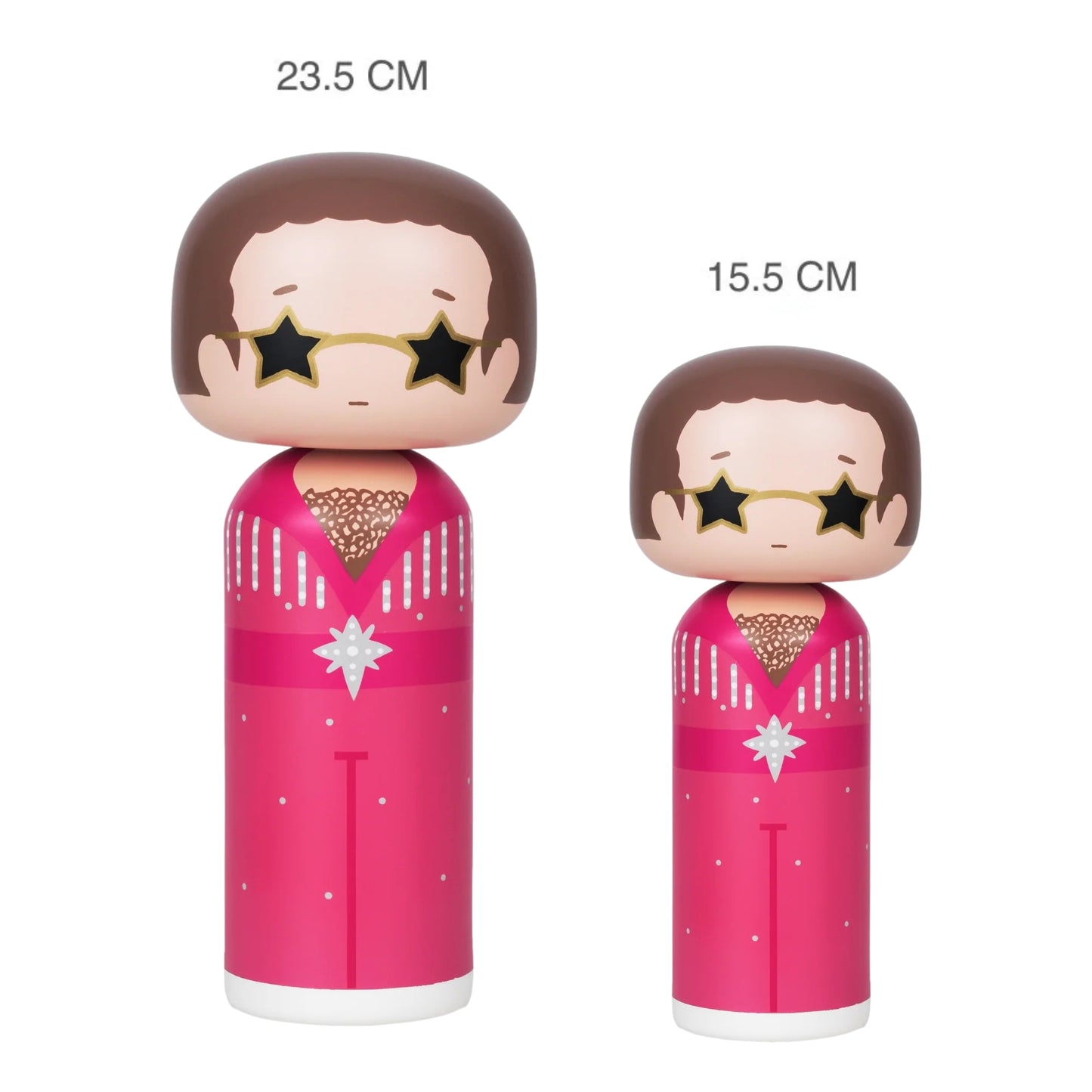 Kokeshi Elton Pink Outfit By Lucie Kaas