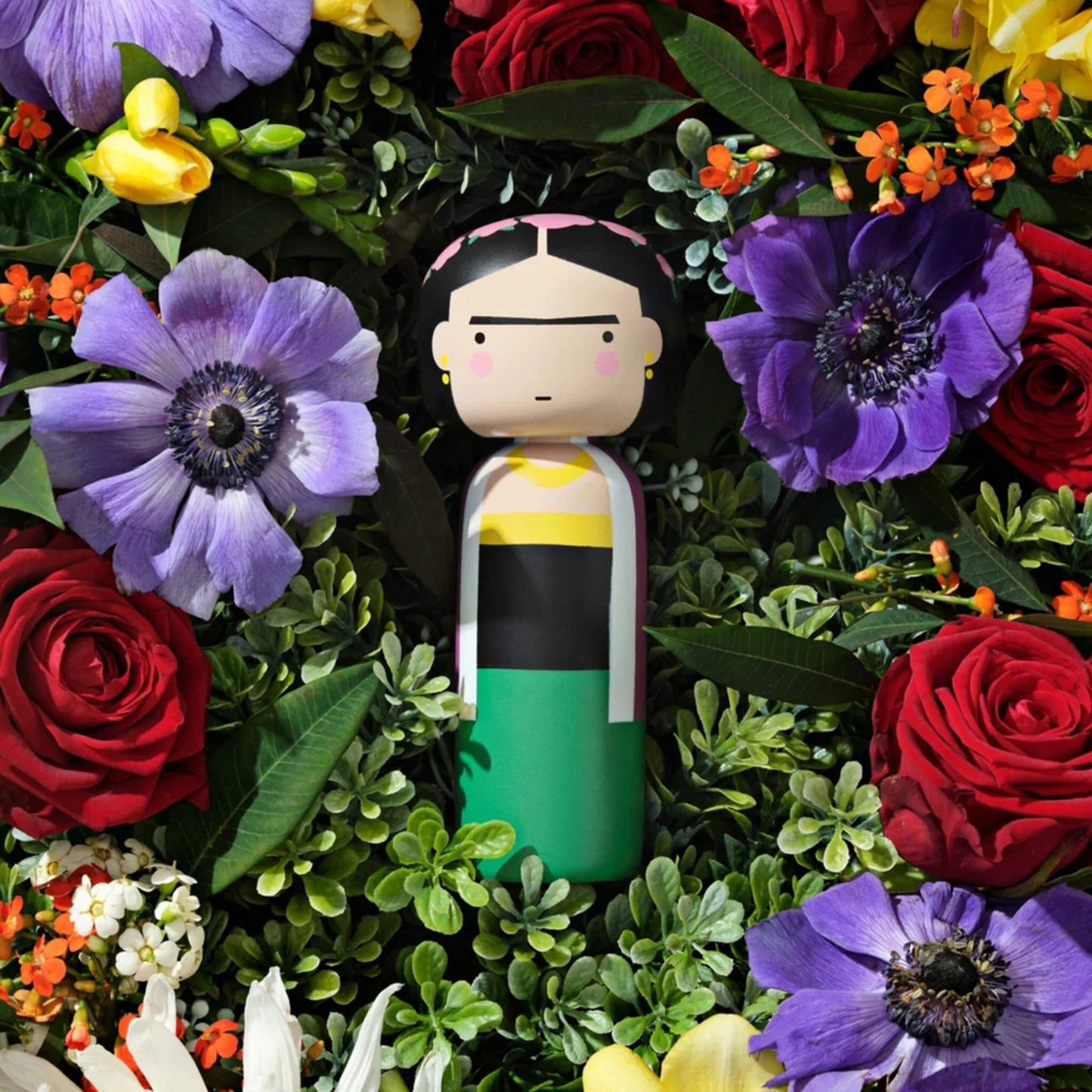 Kokeshi Frida By Lucie Kaas