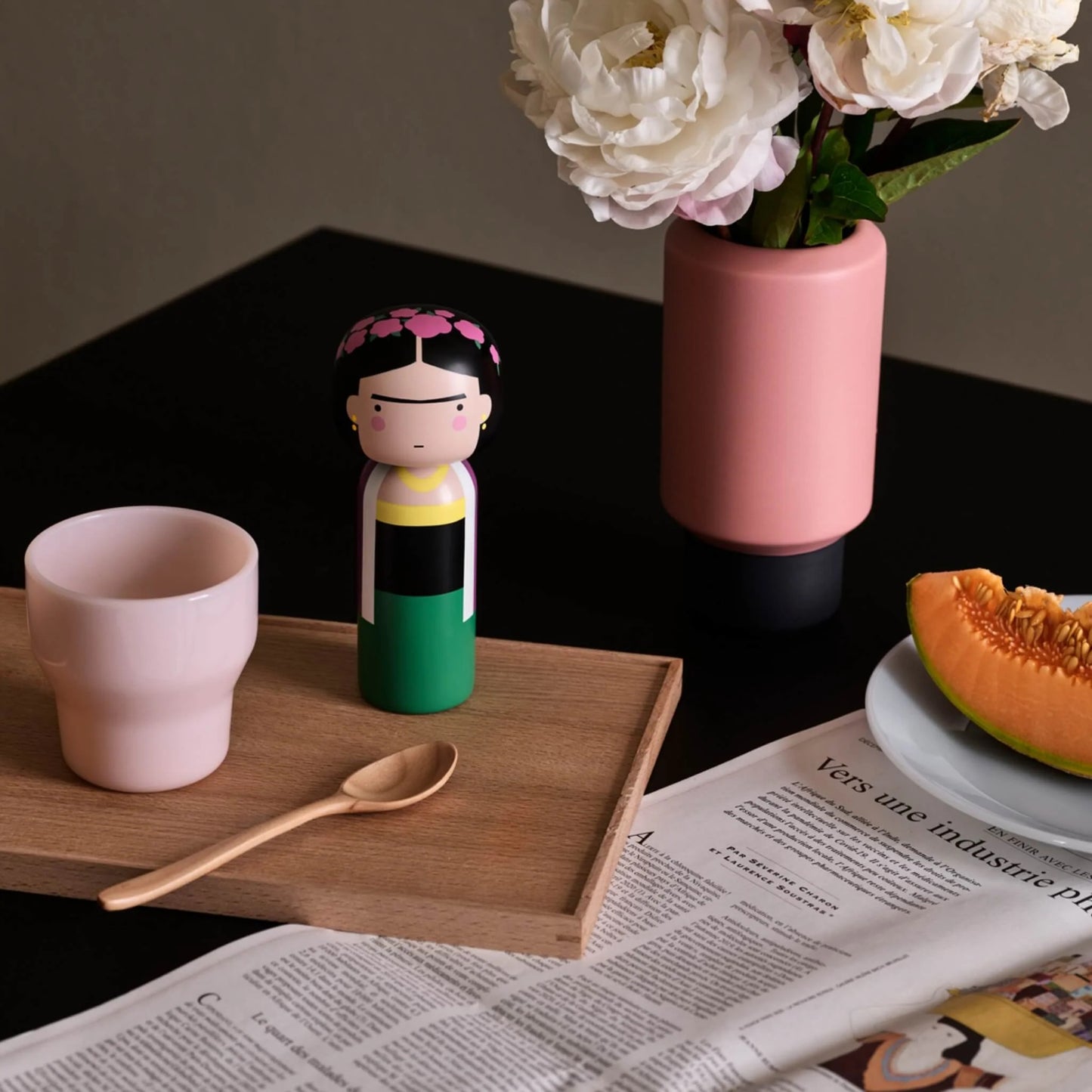 Kokeshi Frida By Lucie Kaas