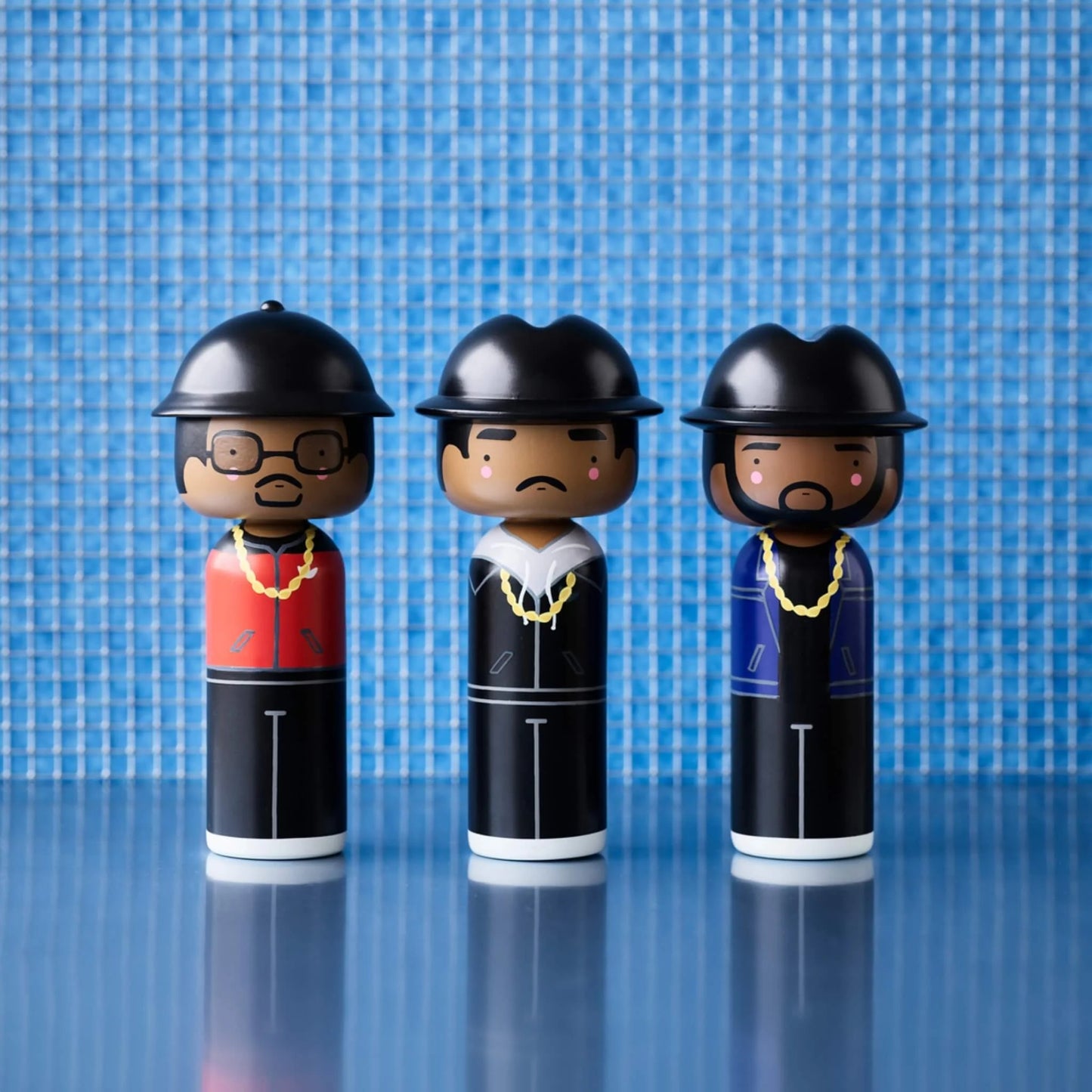 Kokeshi RUN DMC Joseph 'RUN' Simmons By Lucie Kaas