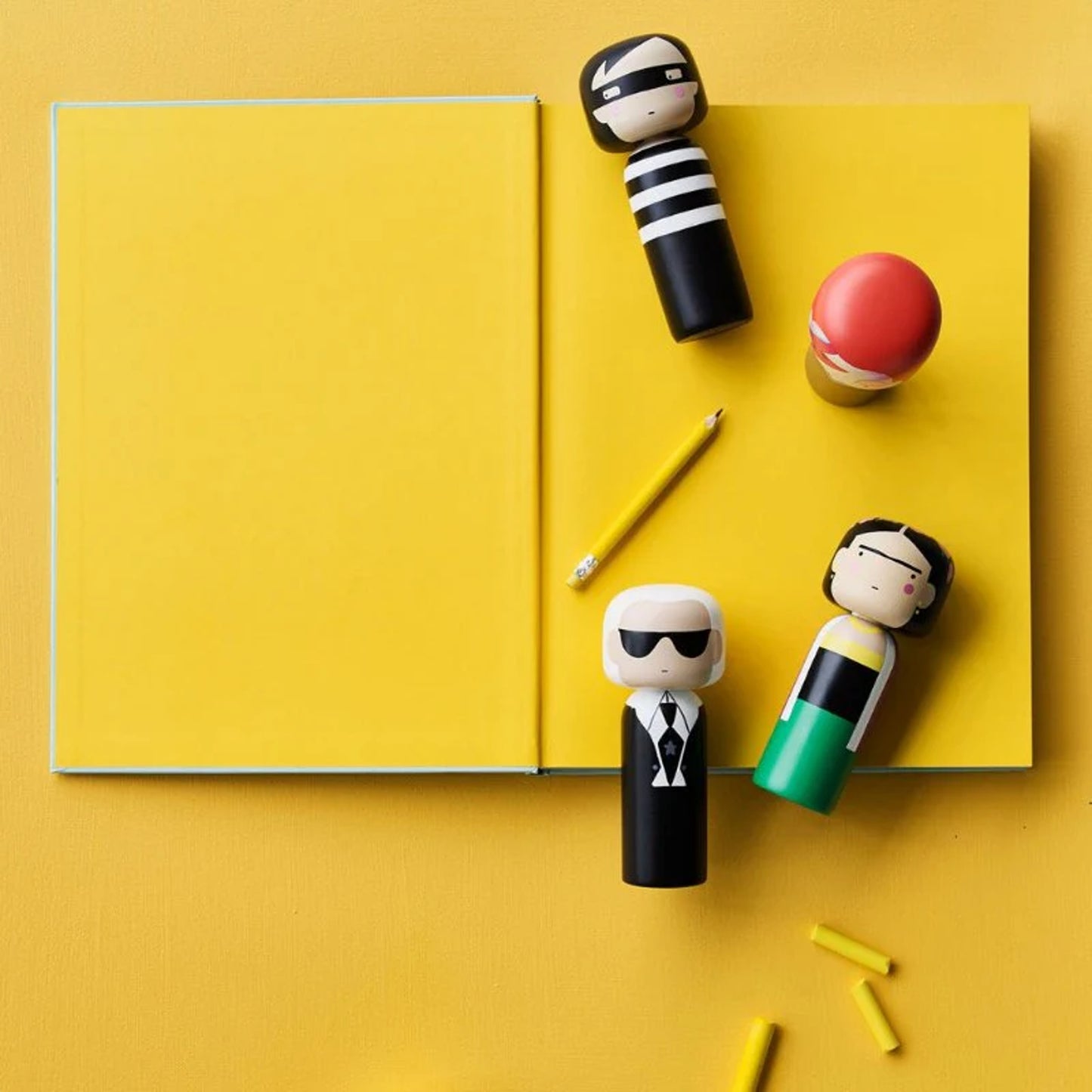 Kokeshi Thief By Lucie Kaas