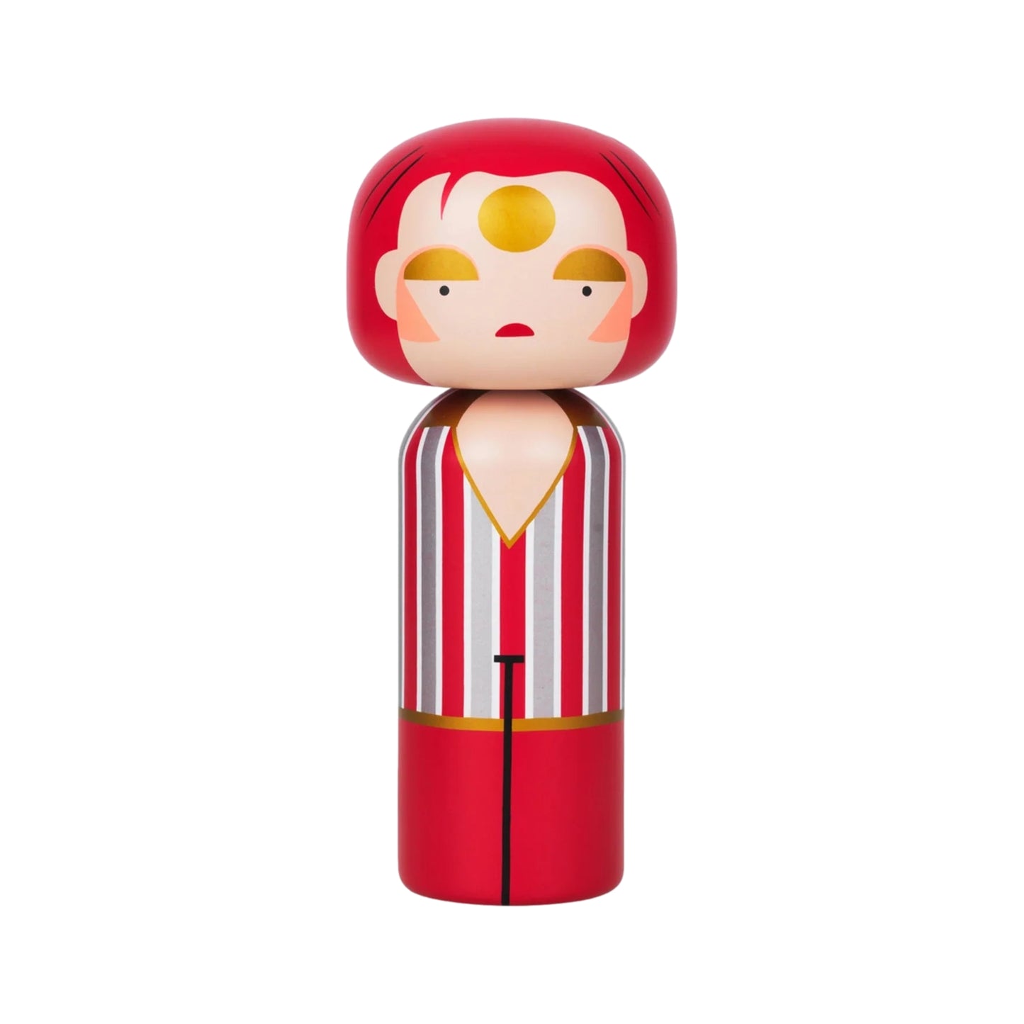 Kokeshi Ziggy Stardust By Lucie Kaas