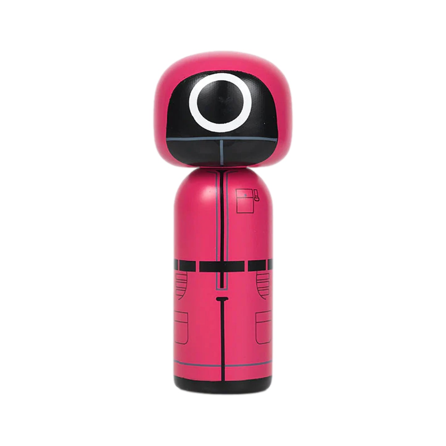 Limited Edition Squid Game Kokeshi Masked Worker By Lucie Kaas