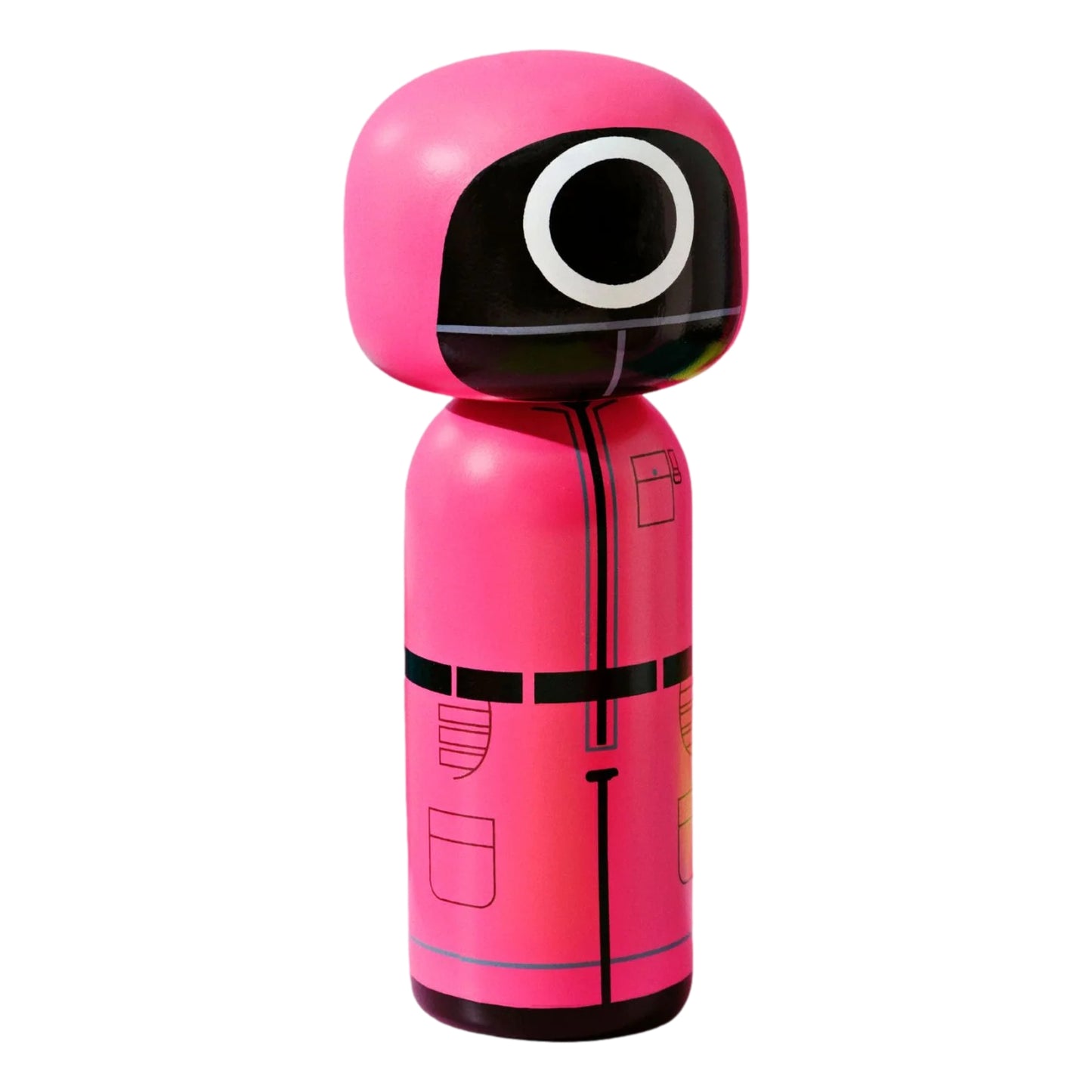 Limited Edition Squid Game Kokeshi Masked Worker By Lucie Kaas