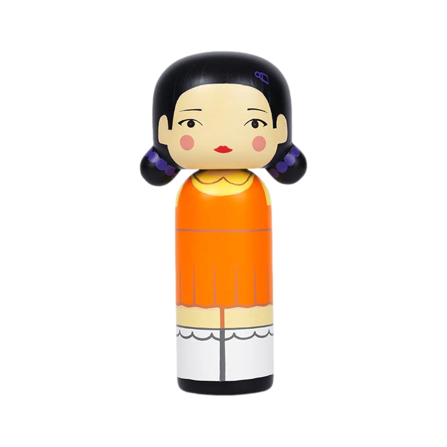Limited Edition Squid Game Kokeshi Young-hee By Lucie Kaas