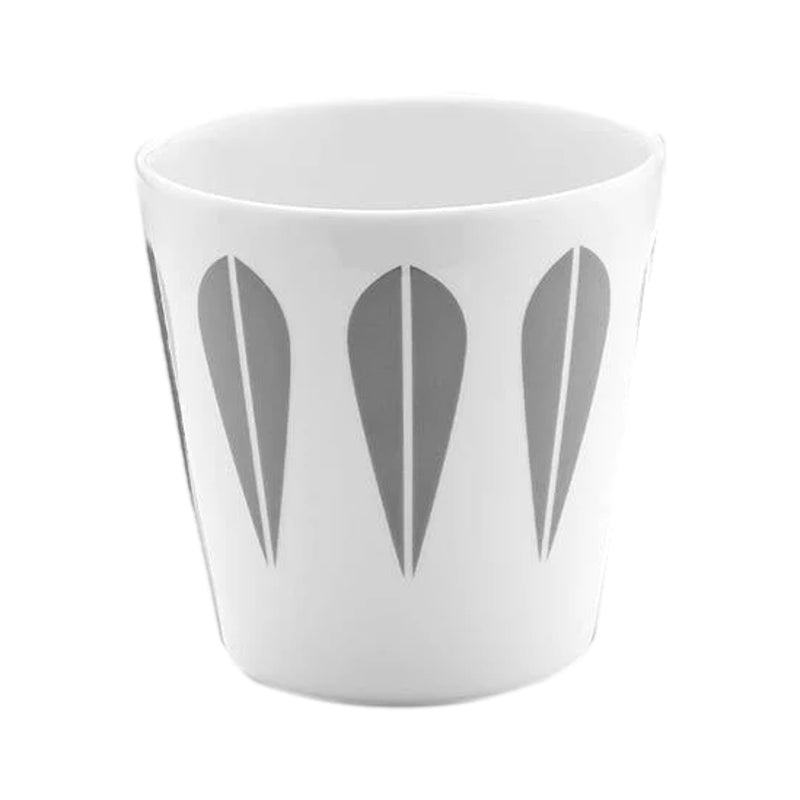 Lotus Cup White And Grey By Lucie Kaas