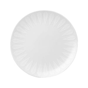 Lotus Plate White By Lucie Kaa