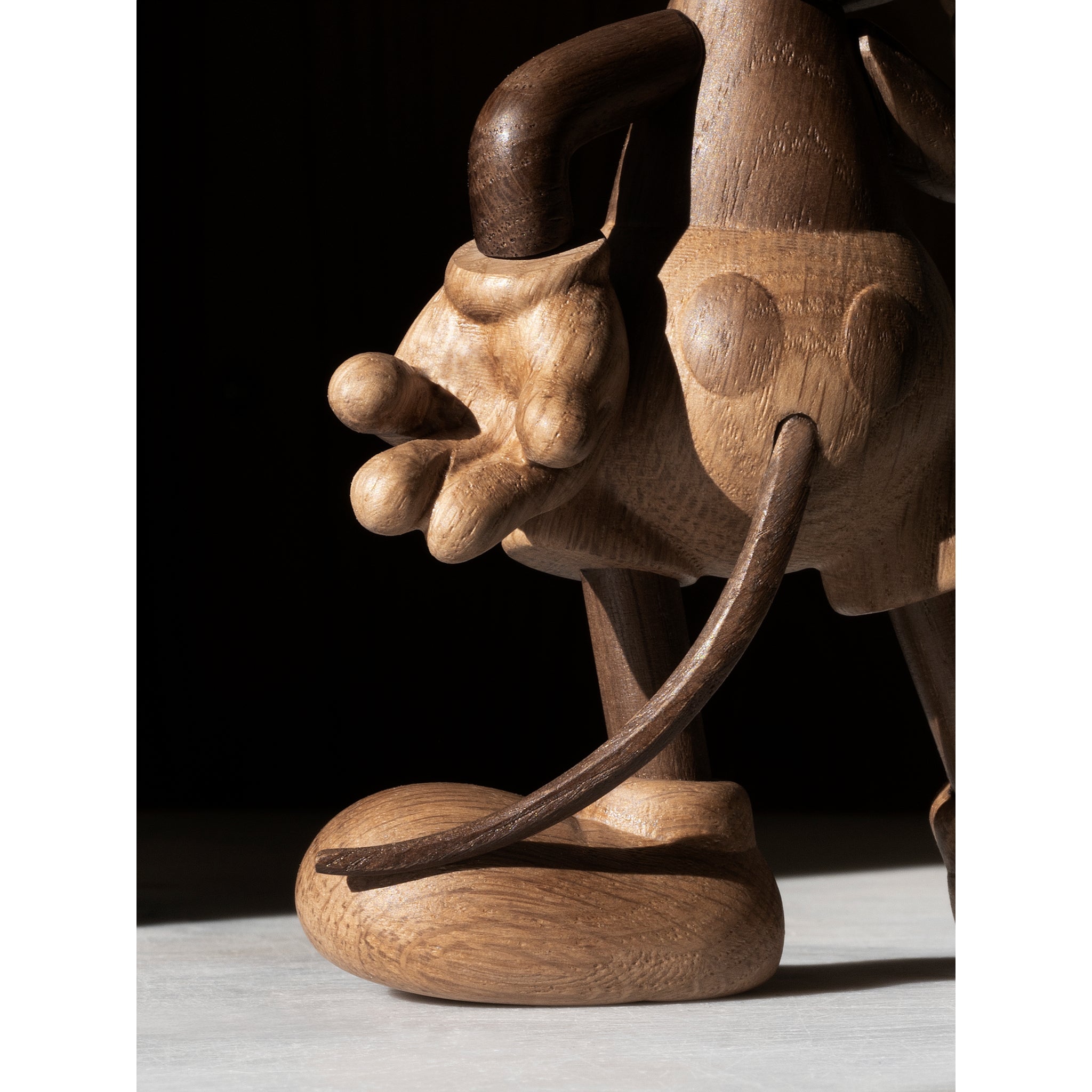 Boyhood Mickey Mouse Oak Small | Danish Design Disney Figurine