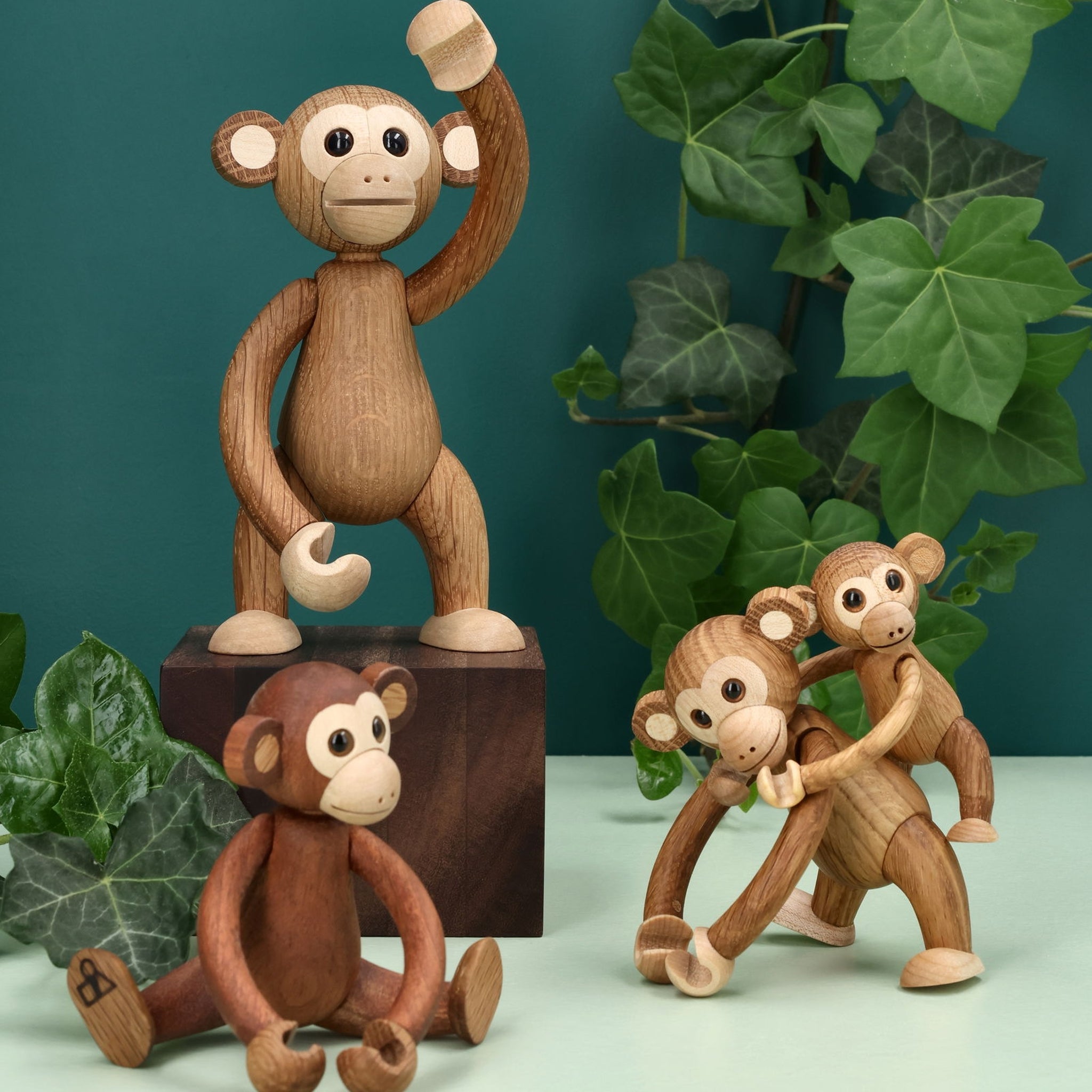 Mojo Monkey Wooden Figurine | Spring Copenhagen – Webb's Mid-Century