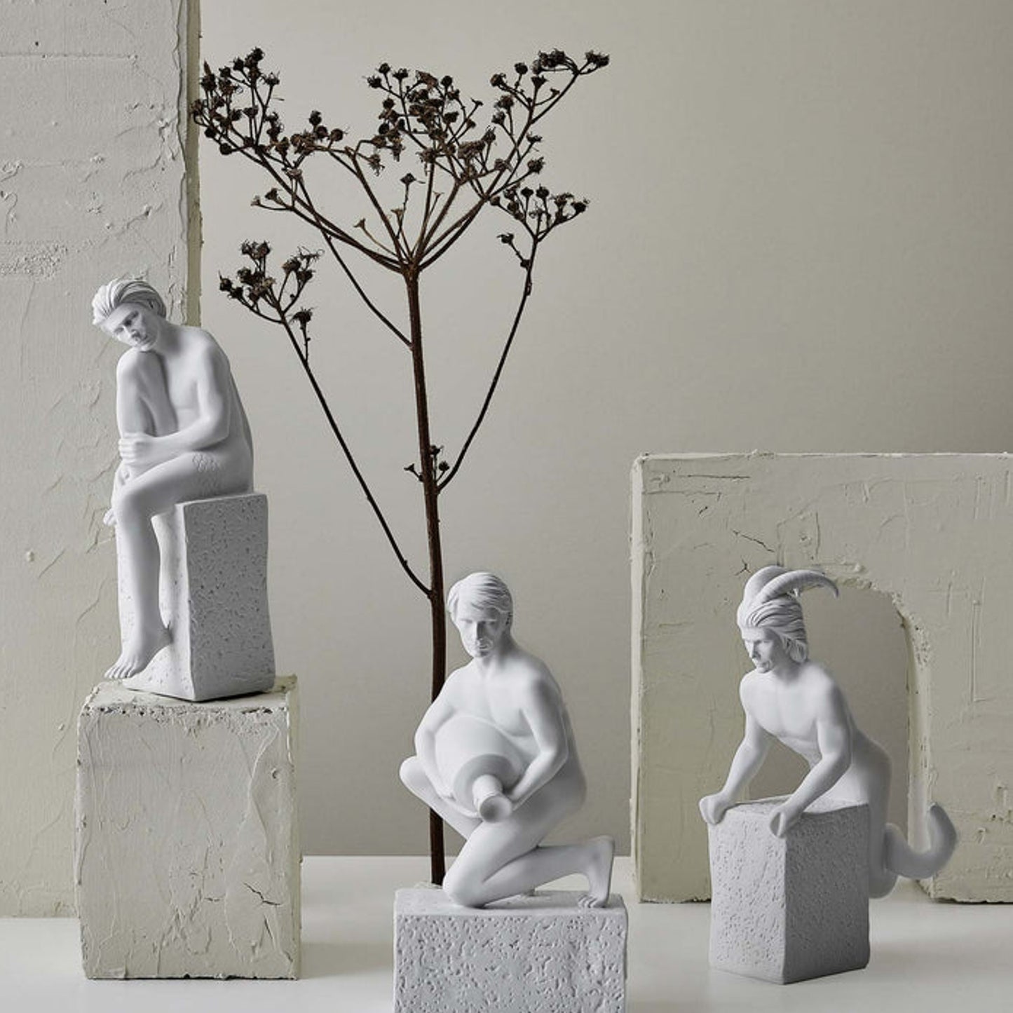 Pisces (Male) Zodiac Figure By Spring Copenhagen