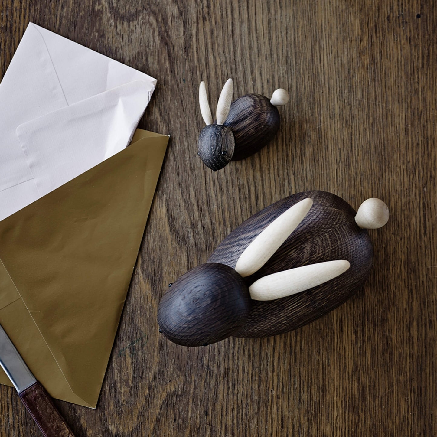 Rabbit (Smoked Oak) By Lucie Kaas