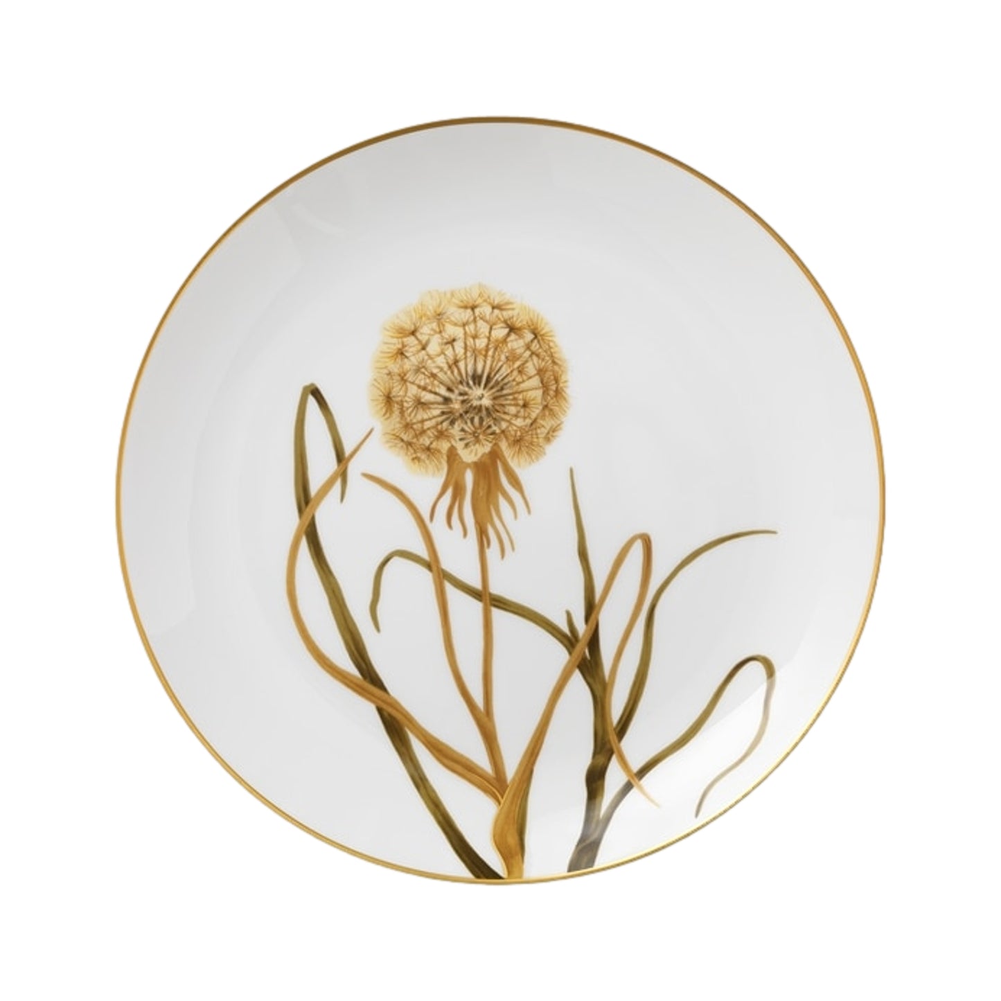 Royal Copenhagen Flora Plate Dandelion 27 cm / 10.6"