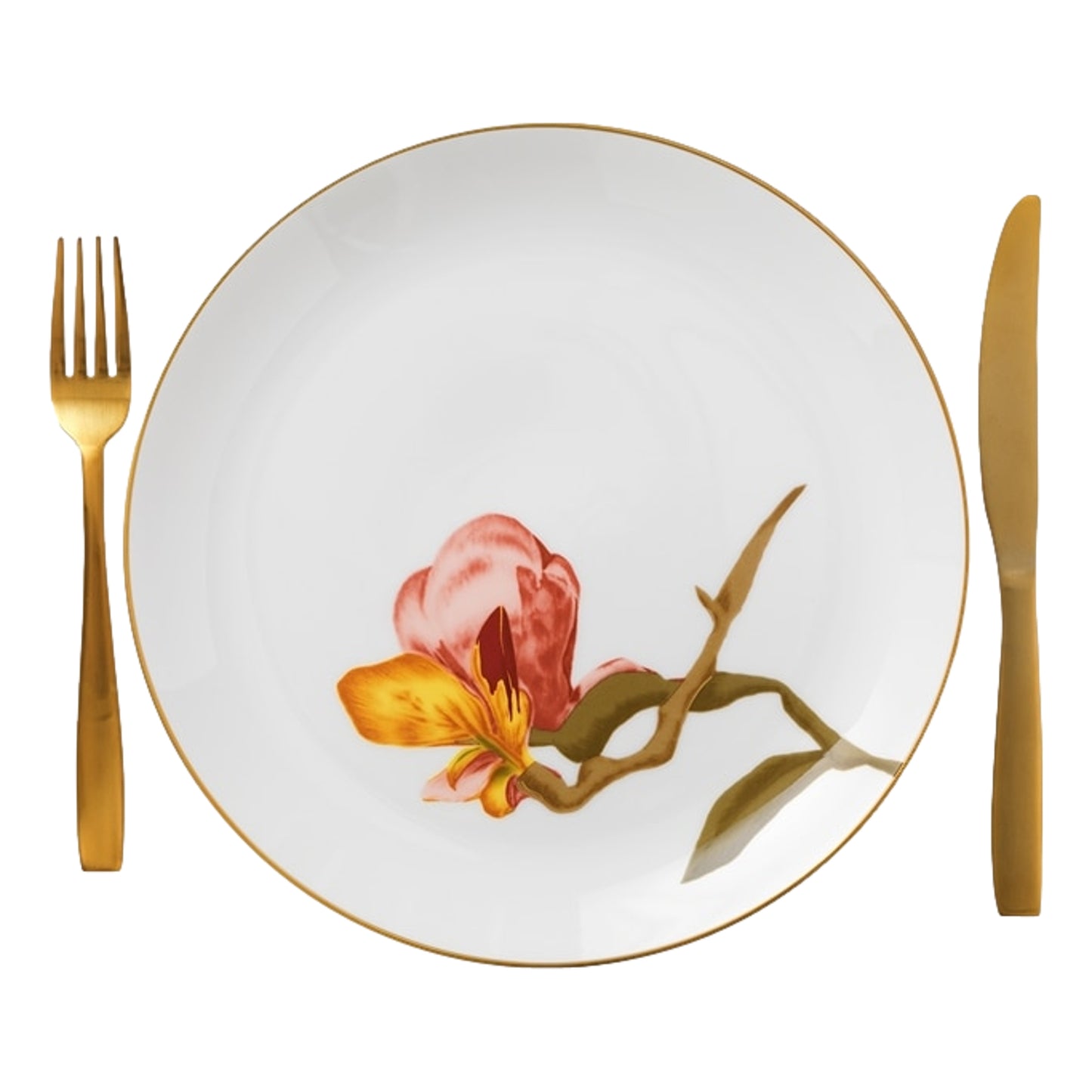 Royal Copenhagen Flora Plate Magnolia 27 cm / 10.6"