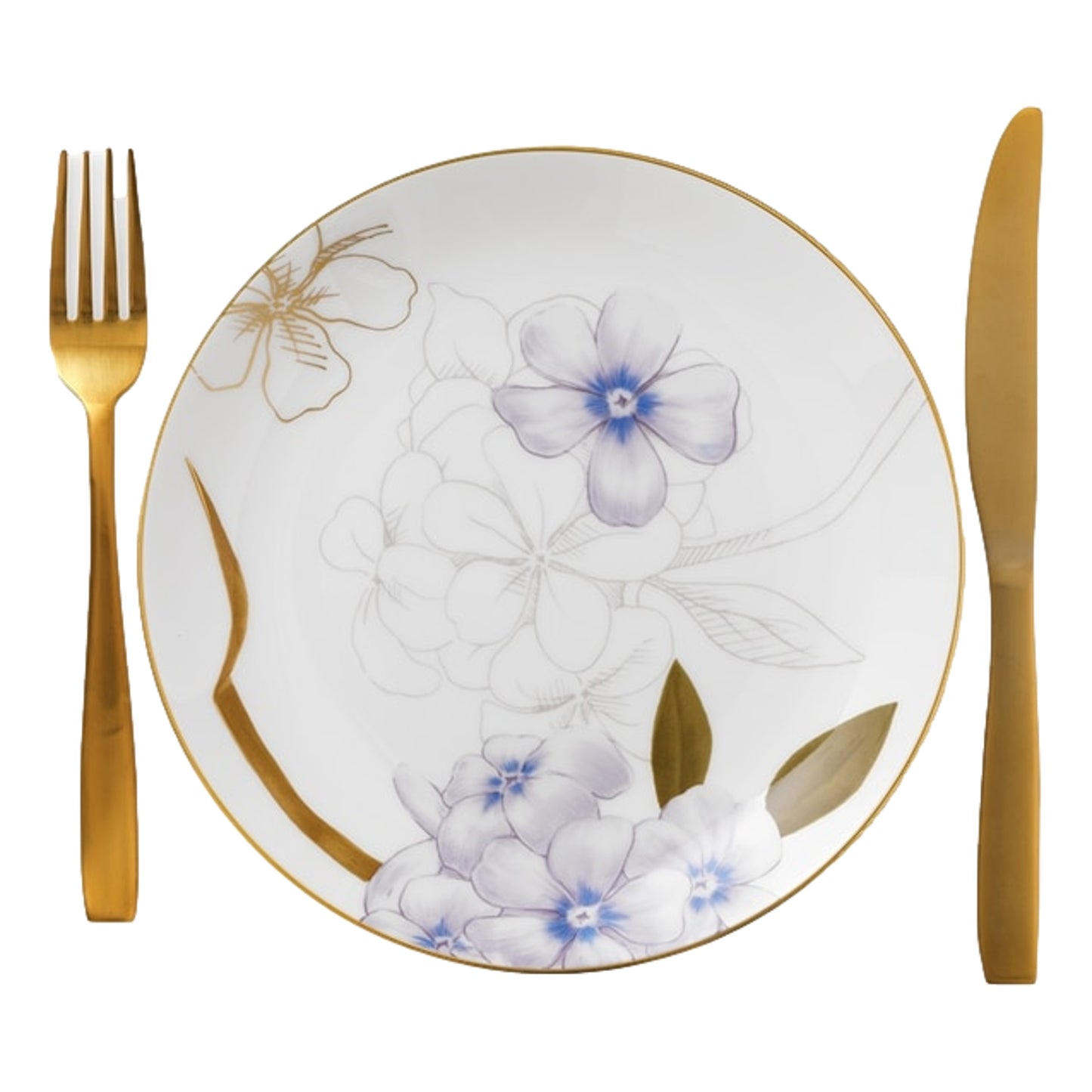 Royal Copenhagen Flora Plate Rhododendron 22 cm / 8.7"