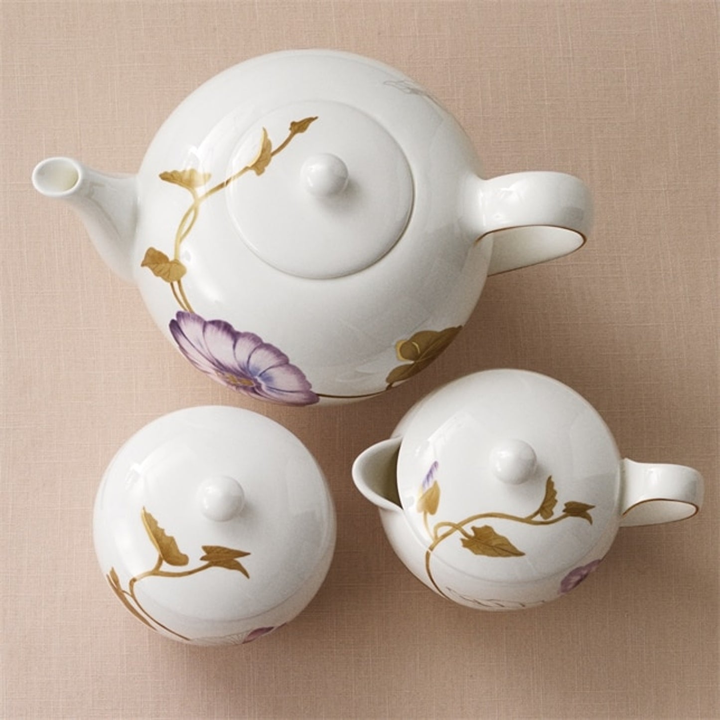 Royal Copenhagen Flora Sugar Bowl Morning Glory 35 cL / 11.8 Oz