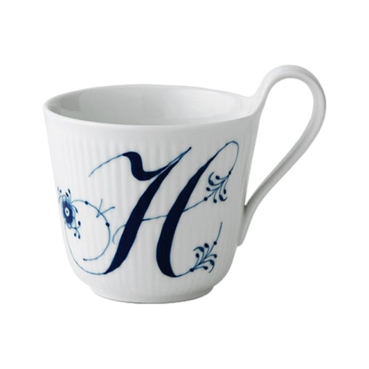 Royal Copenhagen High Handle Cup "H" 33 CL / 11.2 Oz