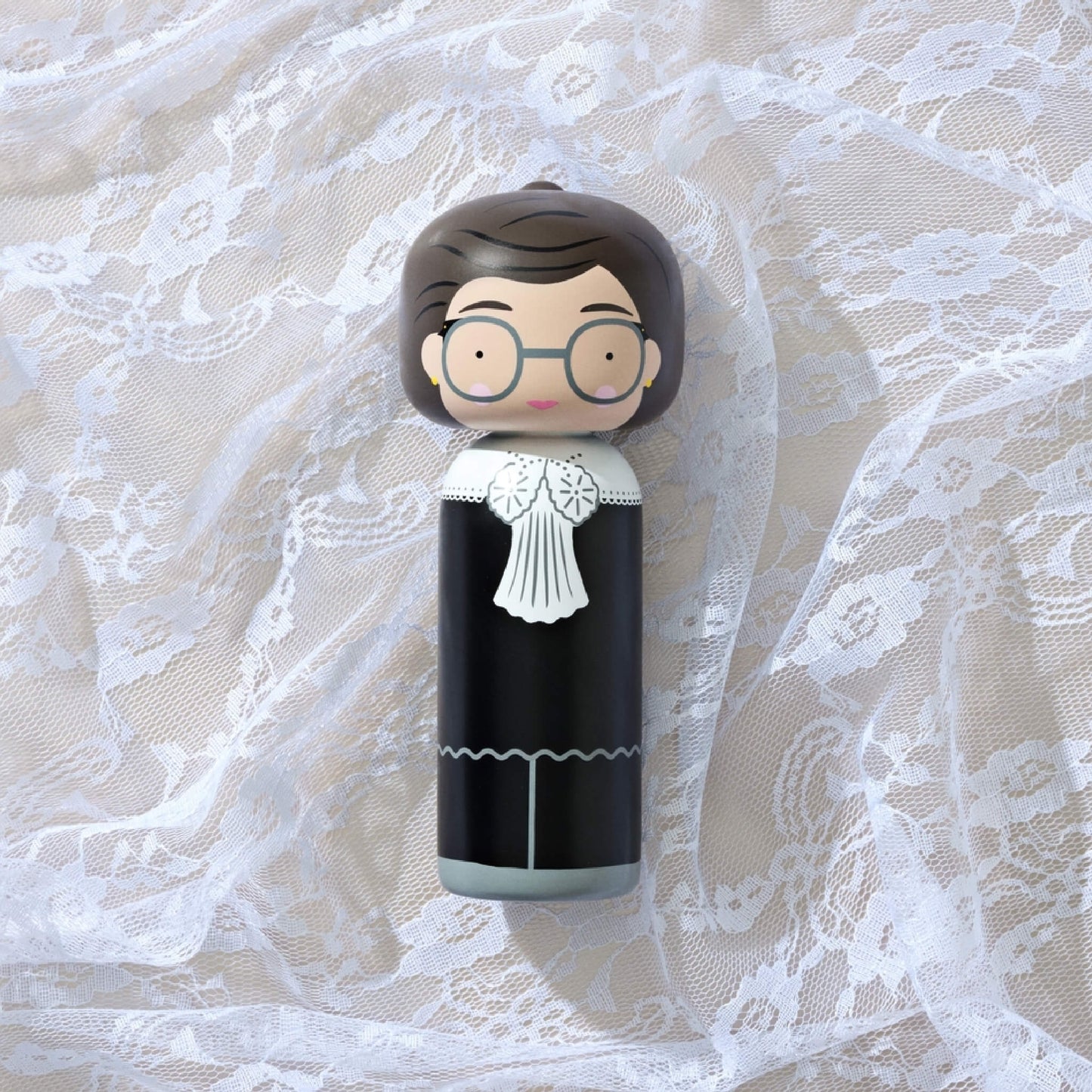 Kokeshi Ruth Bader Ginsburg Lucie Kaas