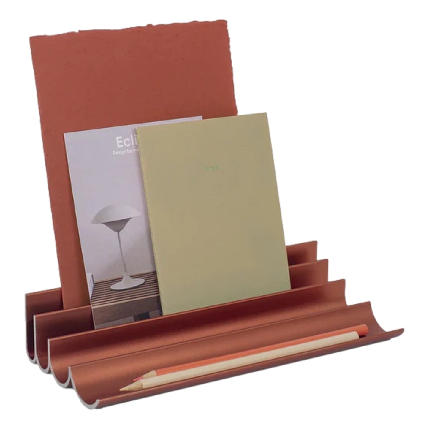 Vague (Dusty Orange) Desk Organizer By Spring Copenhagen