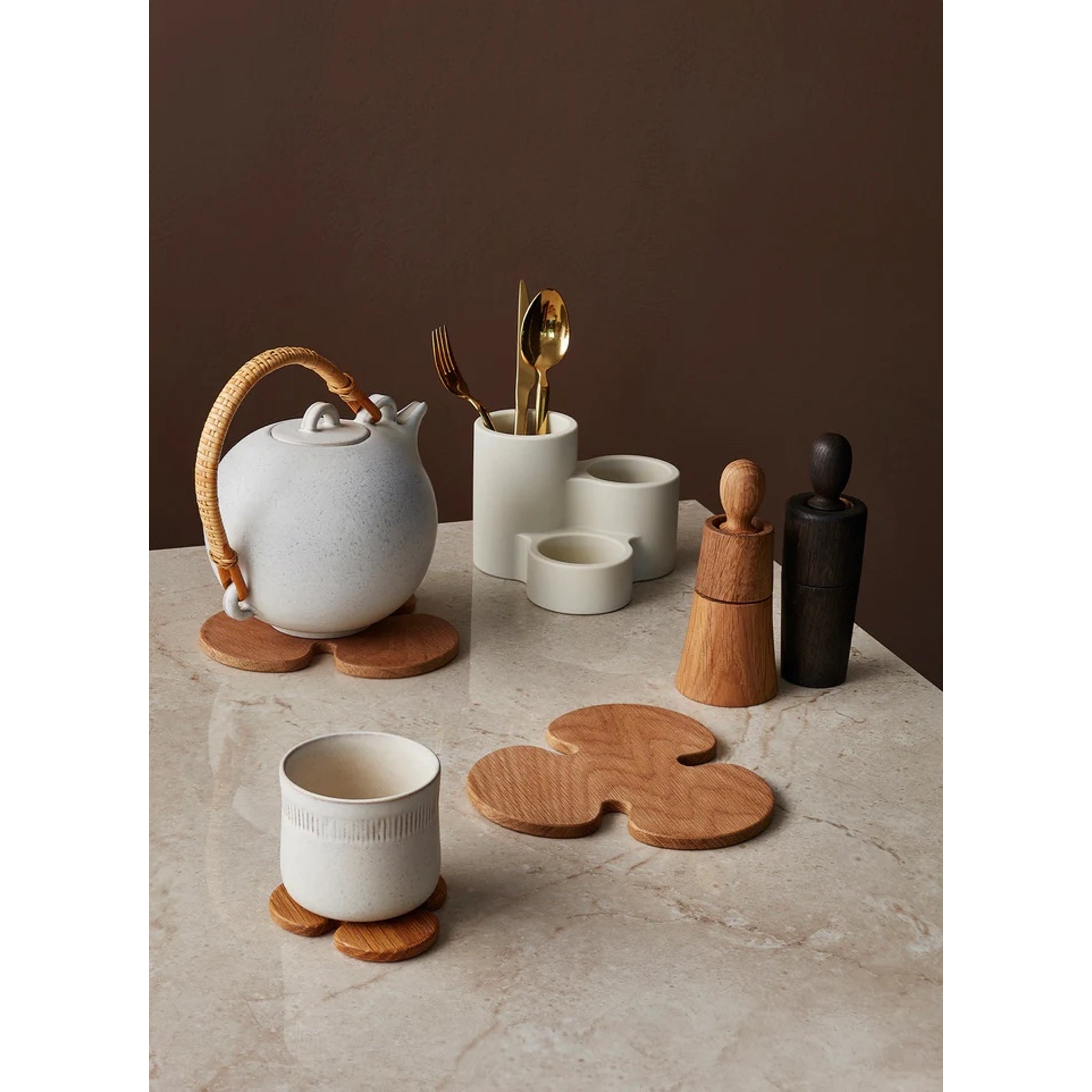 Mini Mrs. Salt Wooden Salt Grinder | Spring Copenhagen – Webb's