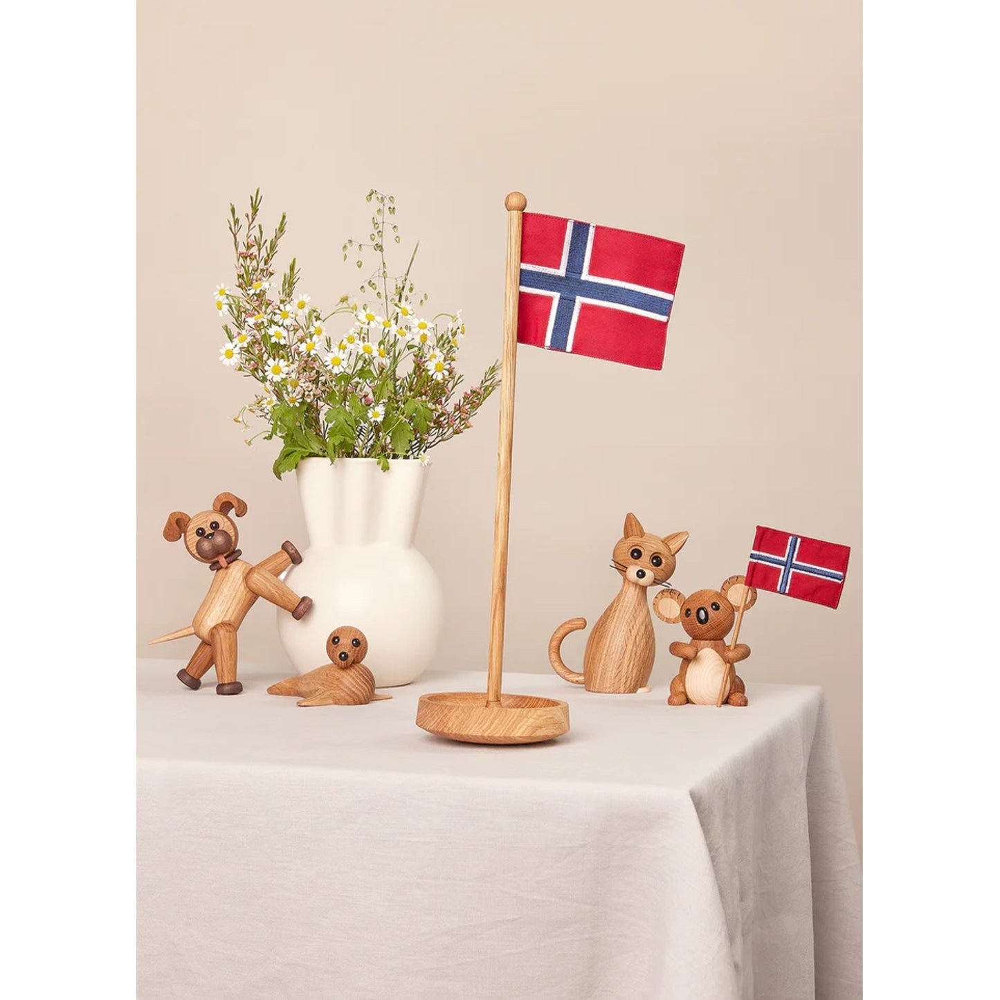 The Table Flag (Norwegian) By Spring Copenhagen