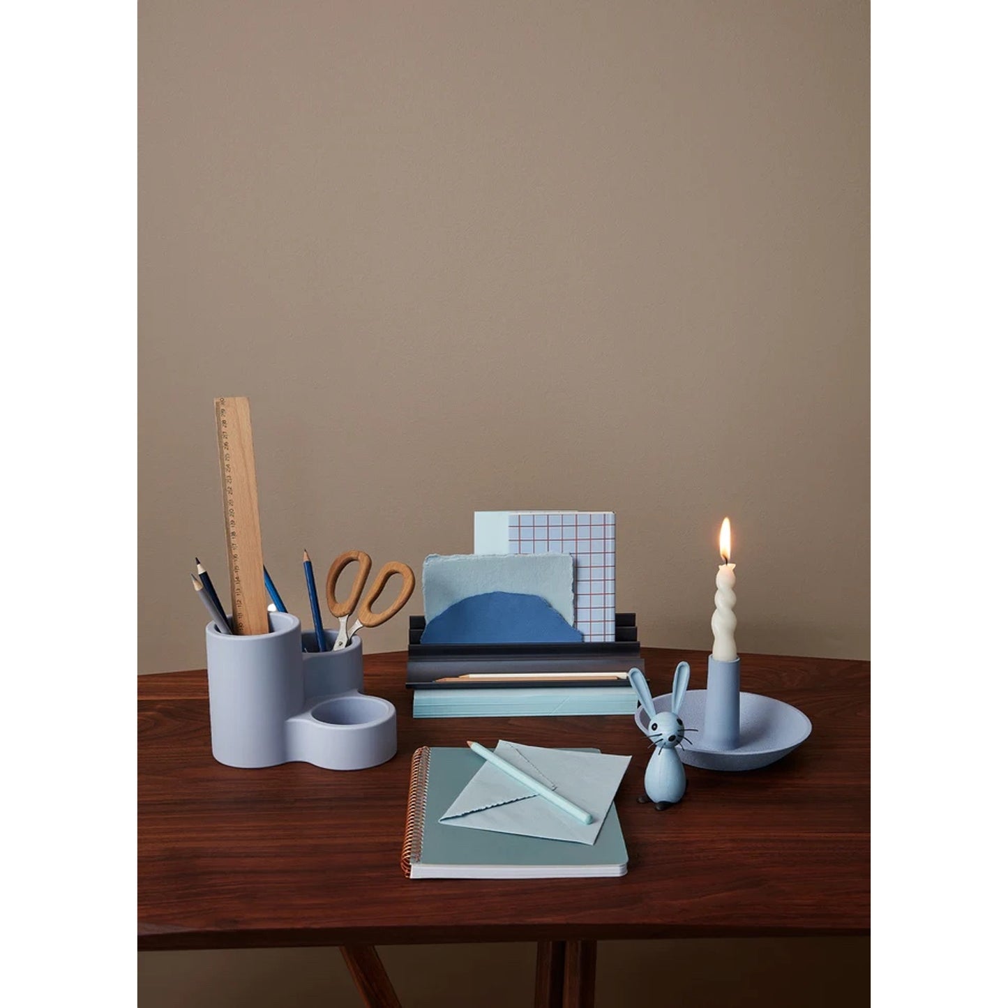 Vague (Iron Gray) Desk Organizer By Spring Copenhagen