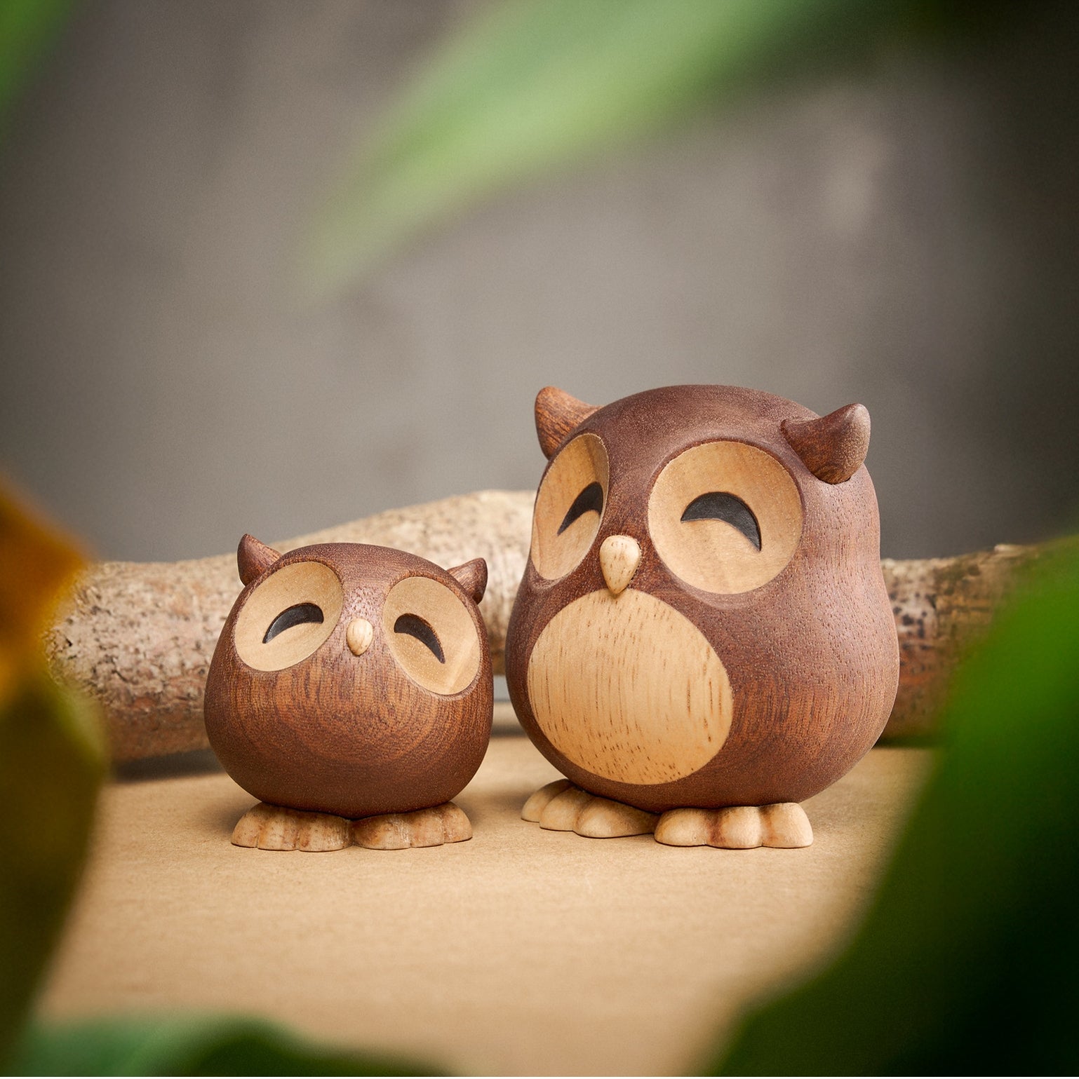 Villum Big Owl Wooden Figurine | Fablewood – Webb's Mid-Century
