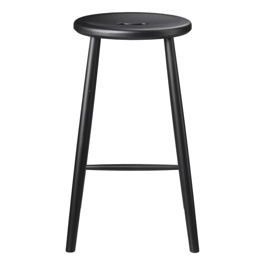 Børge Mogensen model J27C Barstool Black